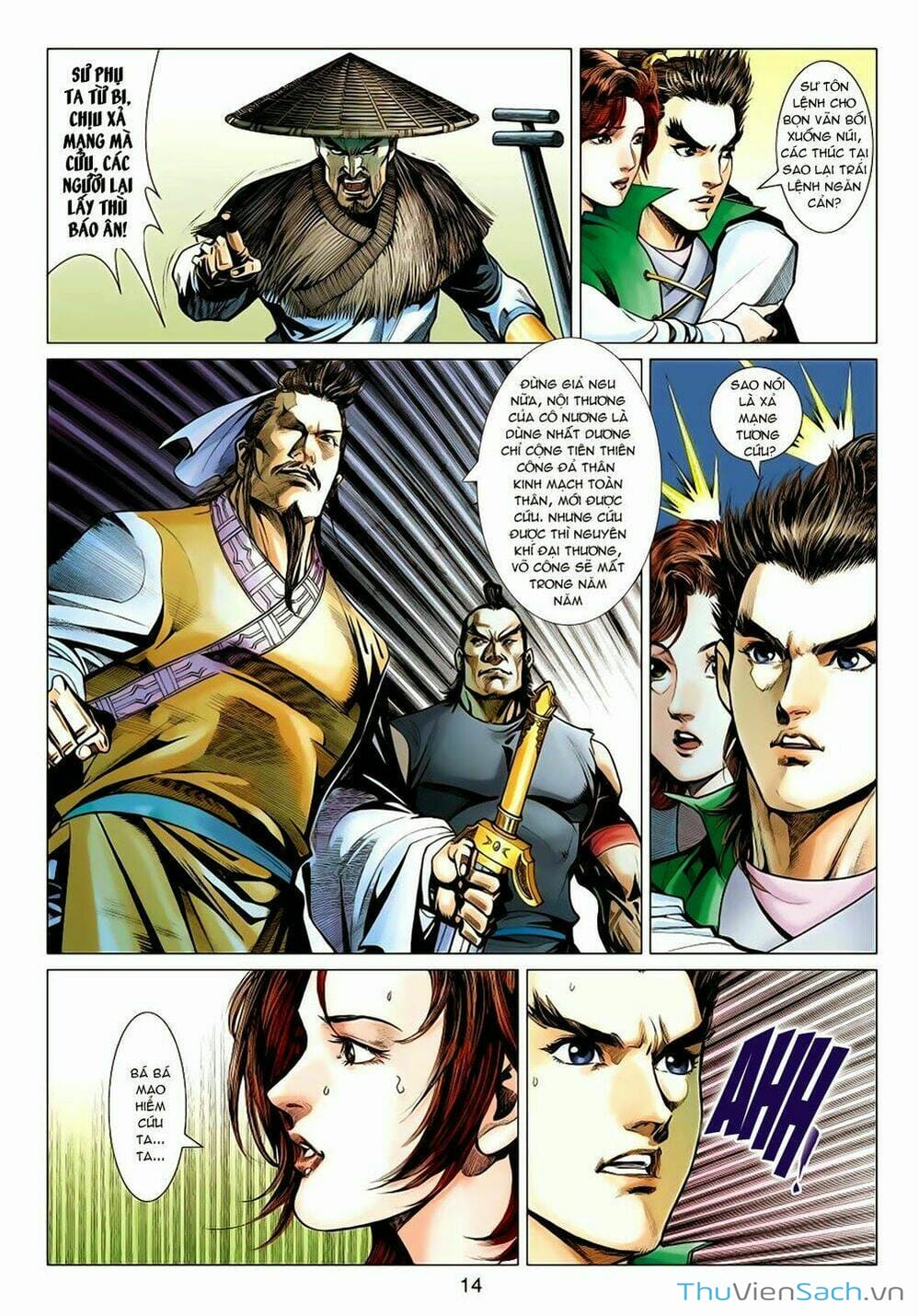 Truyện Tranh Anh Hùng Xạ Điêu - Manhua trang 4