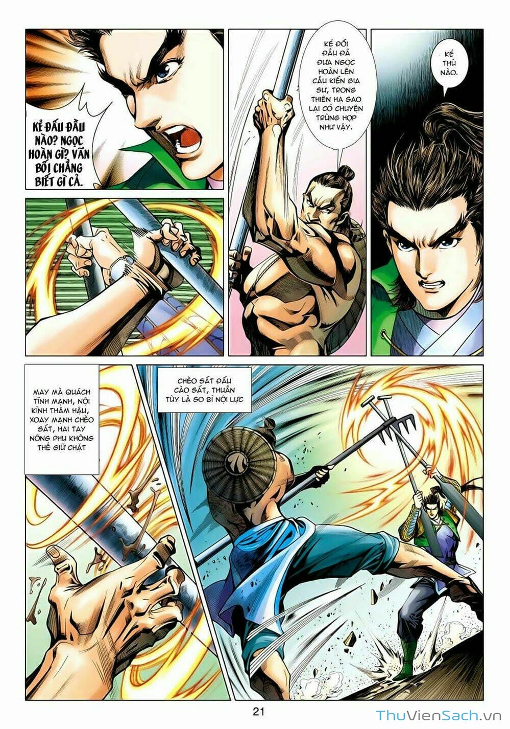 Truyện Tranh Anh Hùng Xạ Điêu - Manhua trang 4