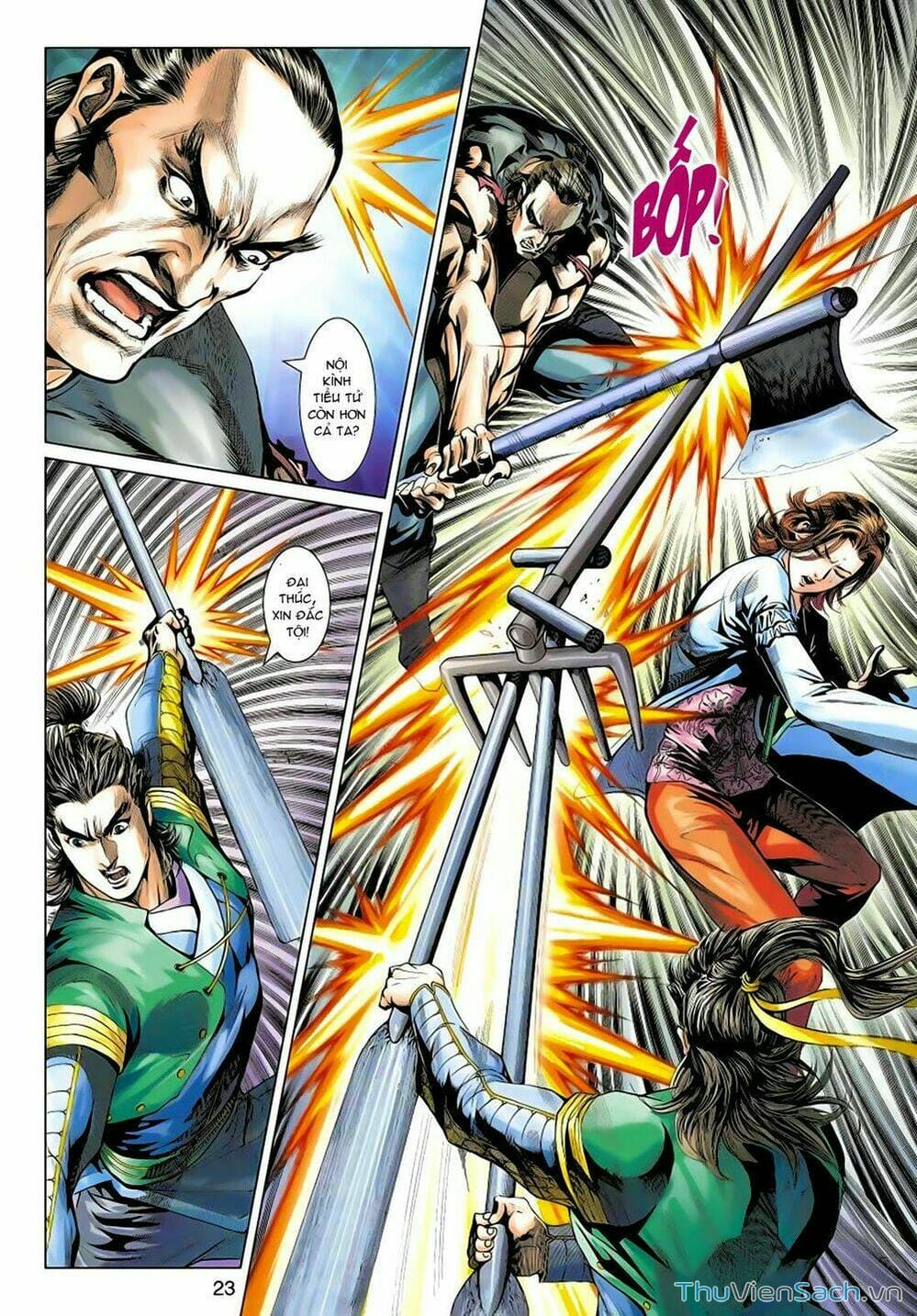 Truyện Tranh Anh Hùng Xạ Điêu - Manhua trang 4