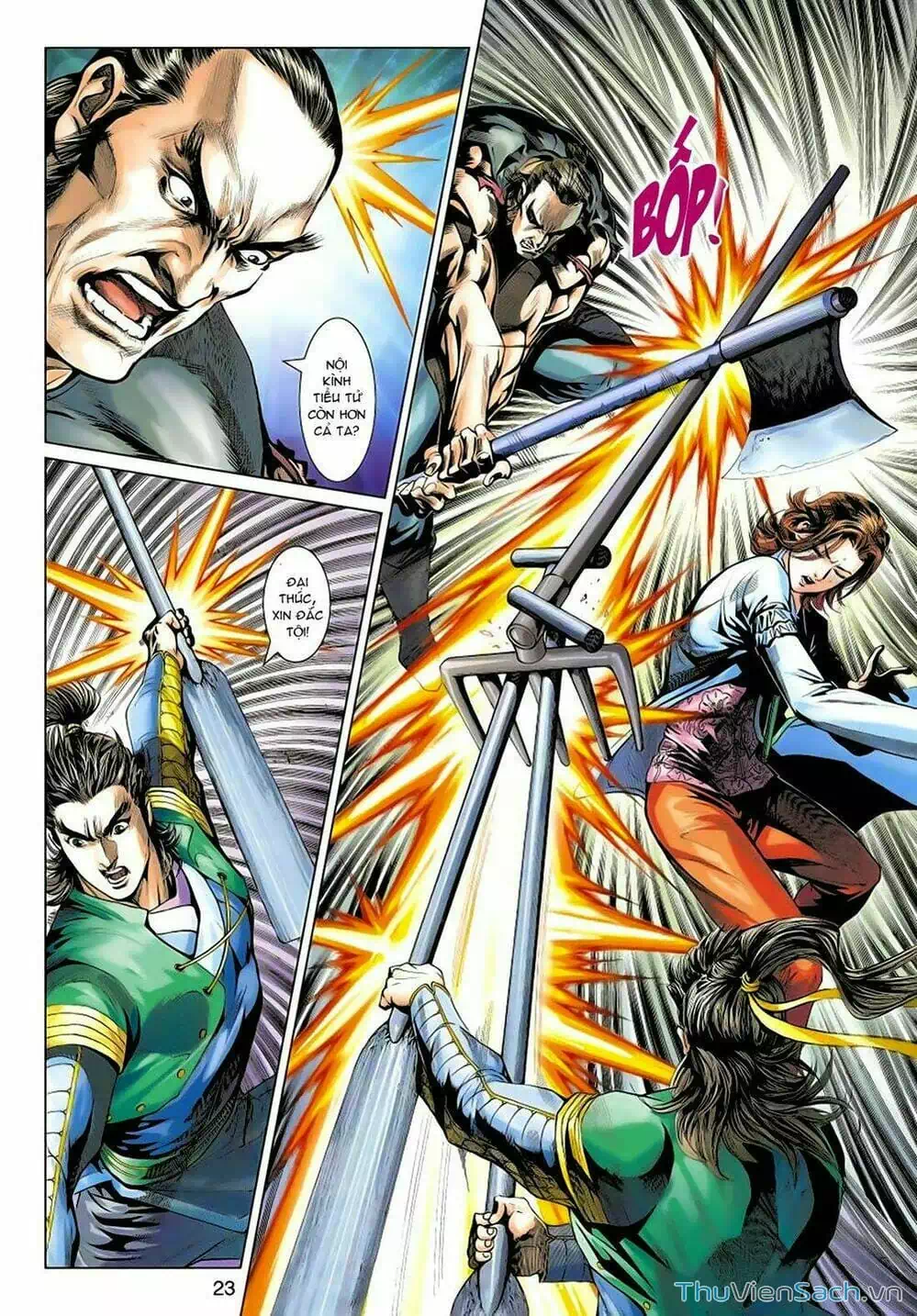 Truyện Tranh Anh Hùng Xạ Điêu - Manhua trang 4