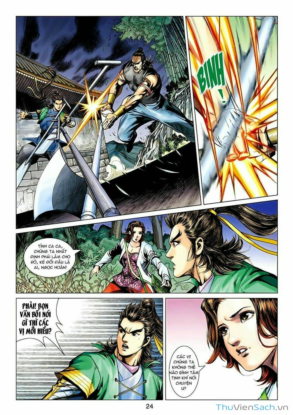 Truyện Tranh Anh Hùng Xạ Điêu - Manhua trang 4