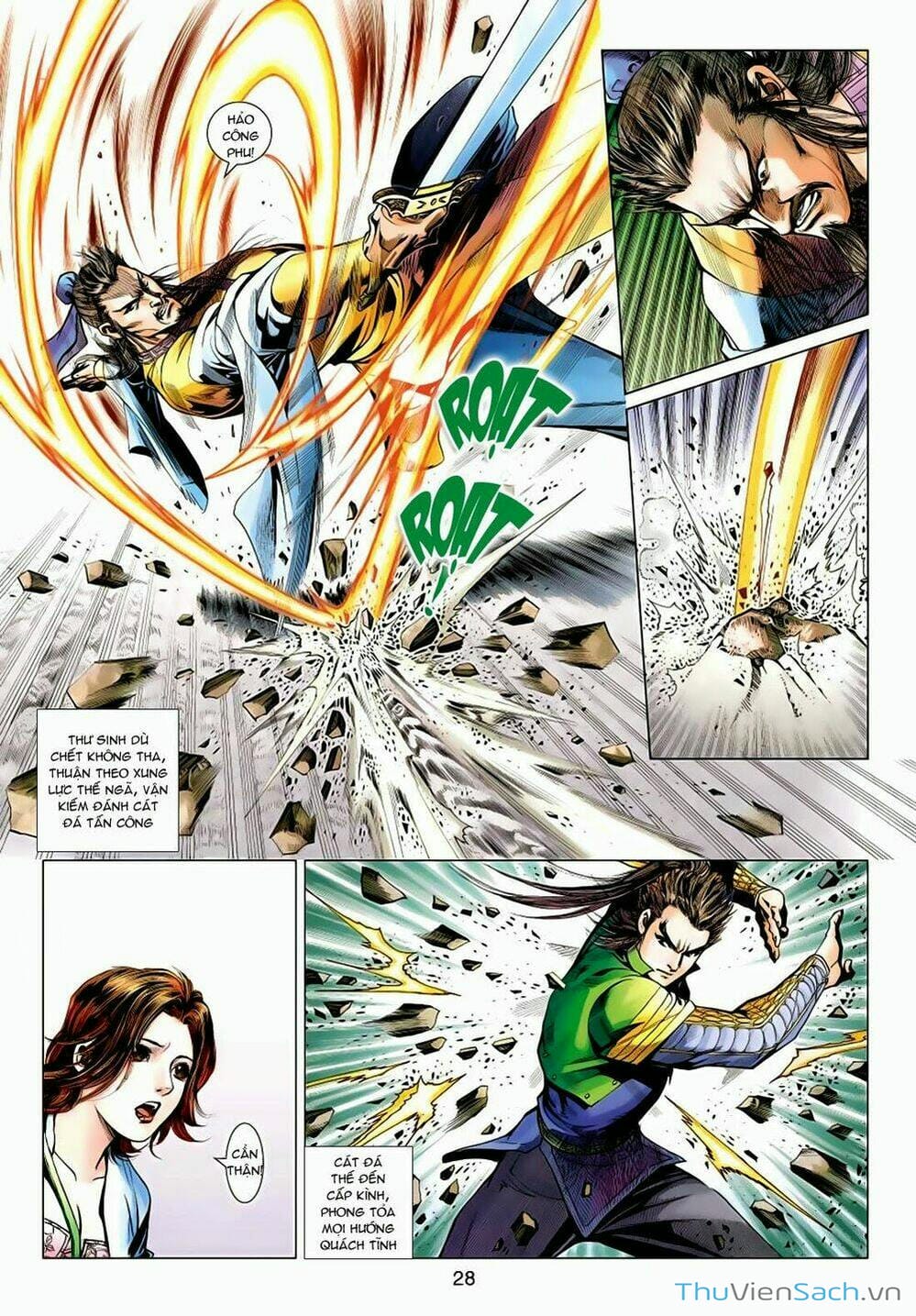 Truyện Tranh Anh Hùng Xạ Điêu - Manhua trang 4