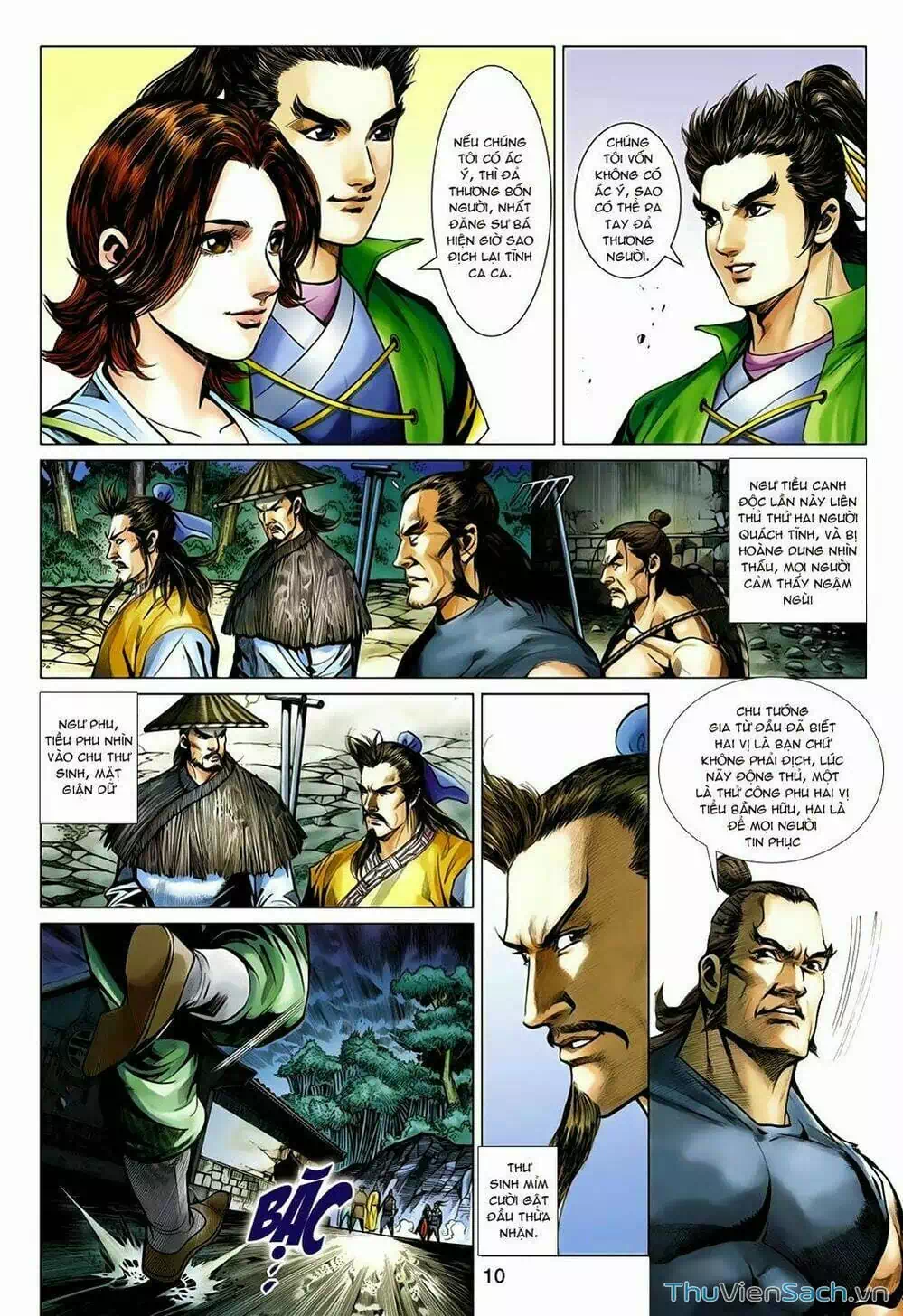 Truyện Tranh Anh Hùng Xạ Điêu - Manhua trang 4