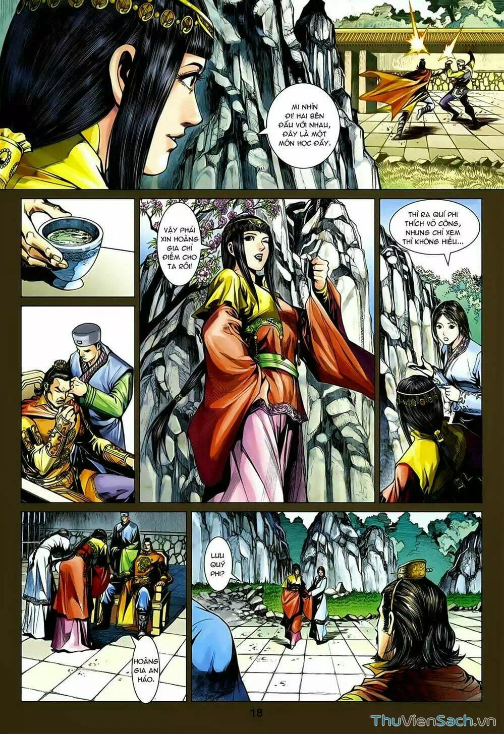 Truyện Tranh Anh Hùng Xạ Điêu - Manhua trang 4