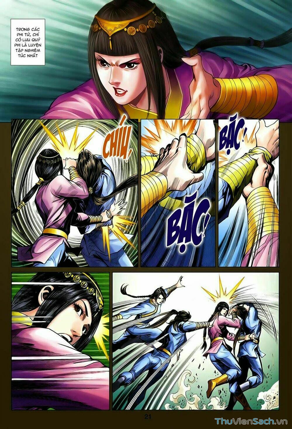 Truyện Tranh Anh Hùng Xạ Điêu - Manhua trang 4