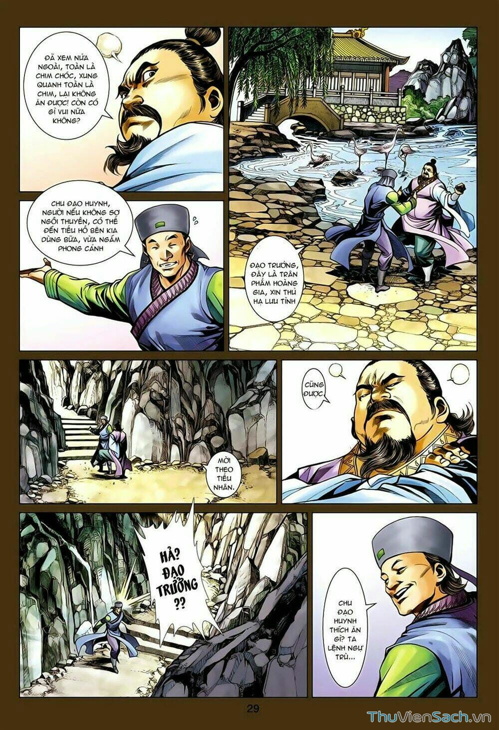 Truyện Tranh Anh Hùng Xạ Điêu - Manhua trang 4