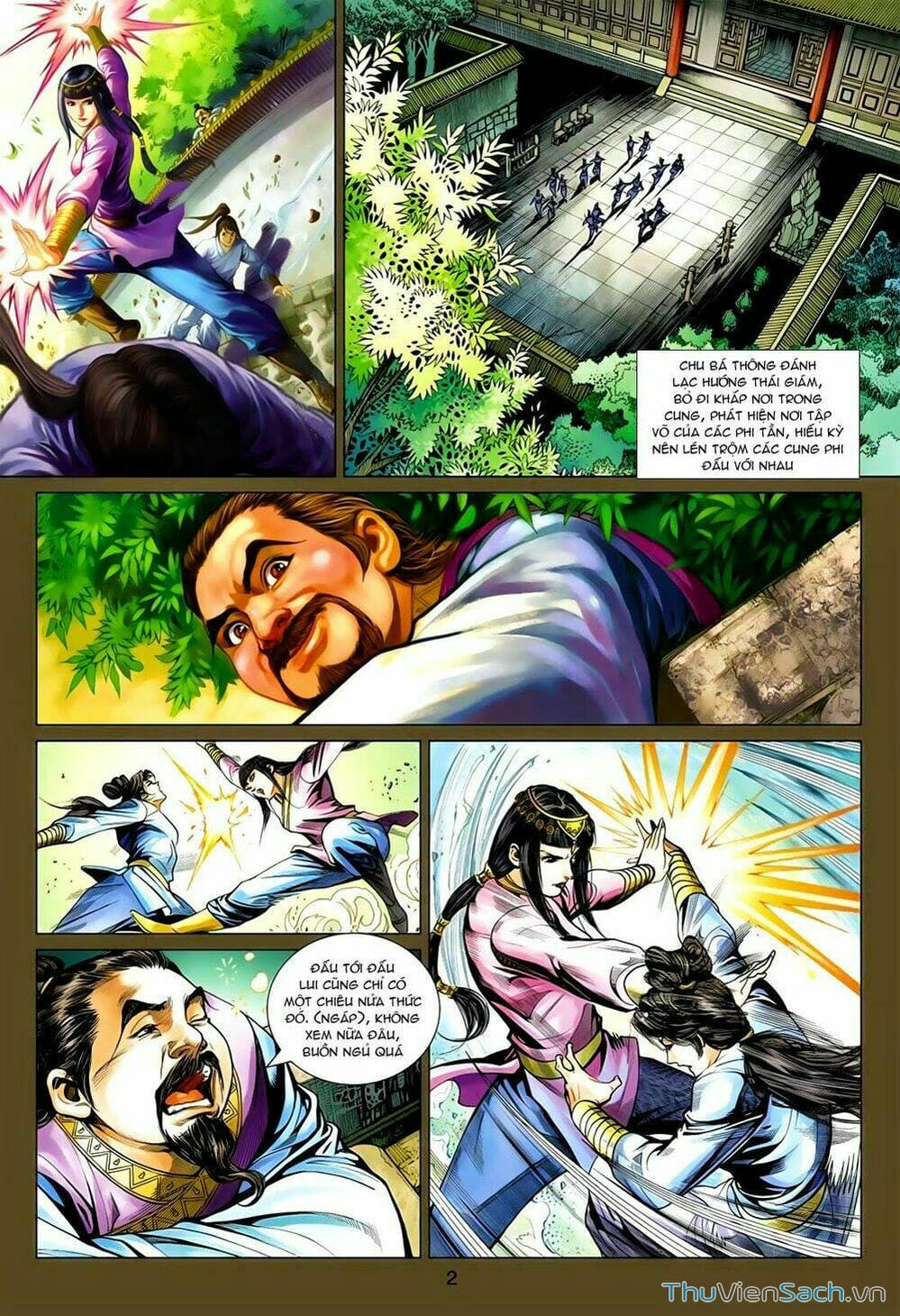 Truyện Tranh Anh Hùng Xạ Điêu - Manhua trang 4