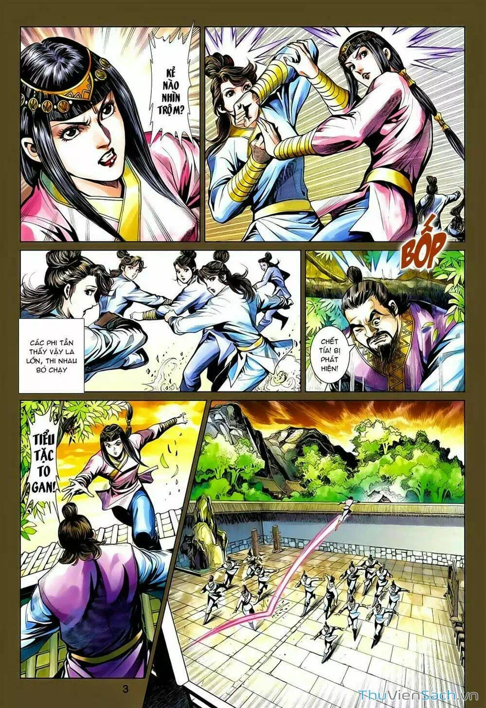 Truyện Tranh Anh Hùng Xạ Điêu - Manhua trang 4