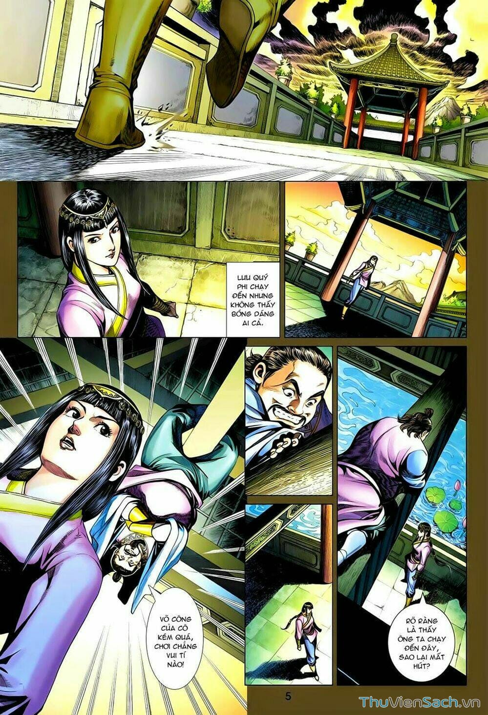 Truyện Tranh Anh Hùng Xạ Điêu - Manhua trang 4