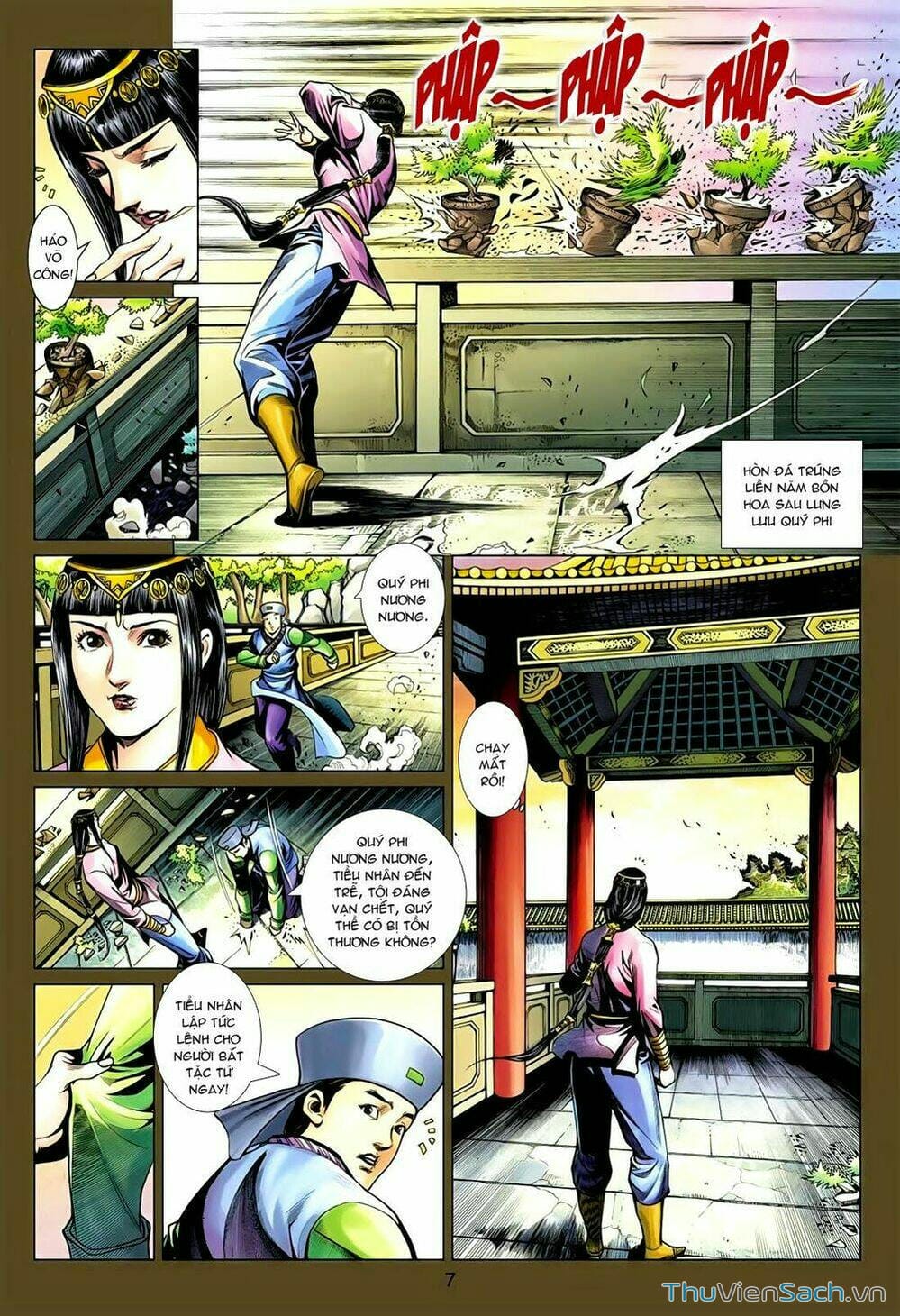 Truyện Tranh Anh Hùng Xạ Điêu - Manhua trang 4