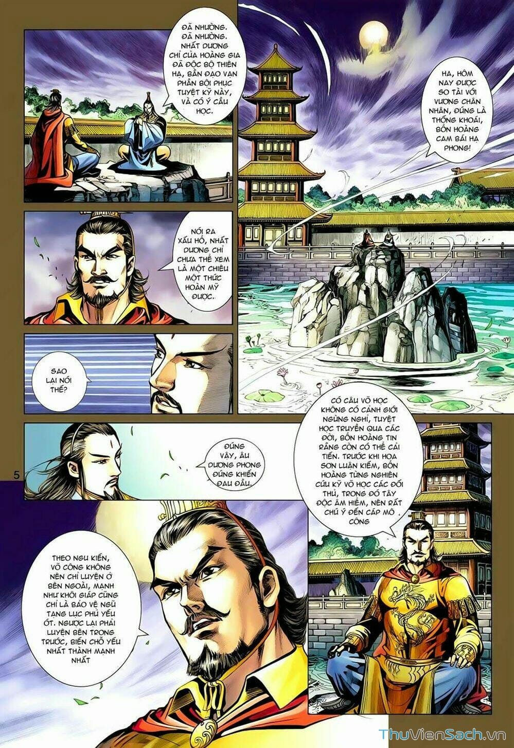 Truyện Tranh Anh Hùng Xạ Điêu - Manhua trang 4