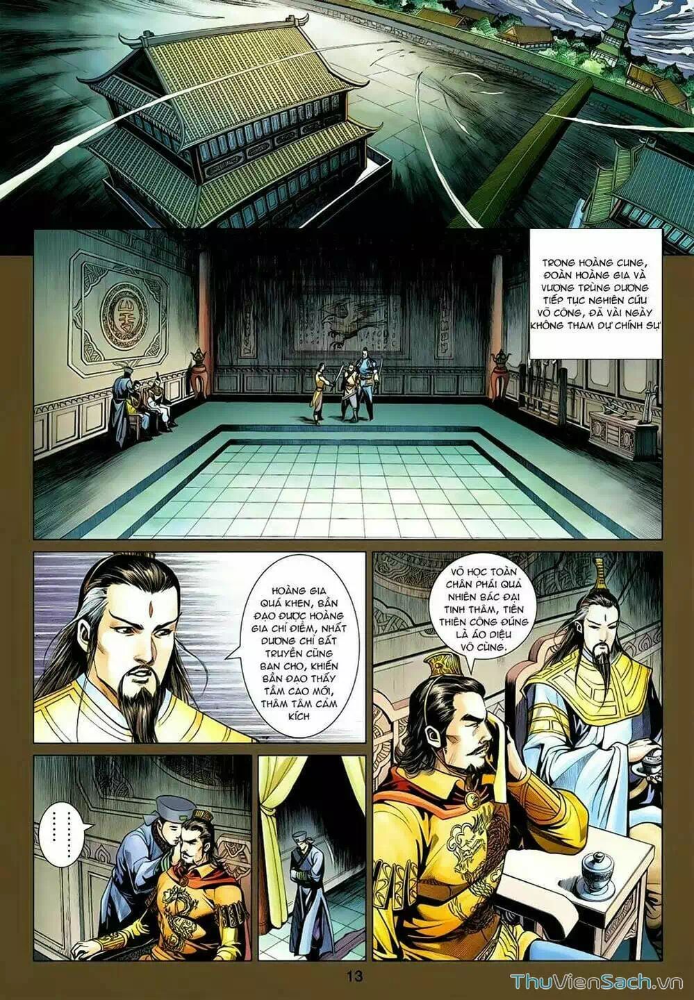 Truyện Tranh Anh Hùng Xạ Điêu - Manhua trang 4