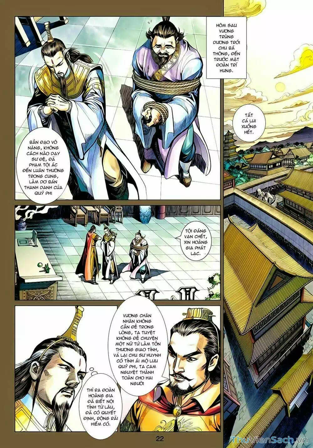 Truyện Tranh Anh Hùng Xạ Điêu - Manhua trang 4