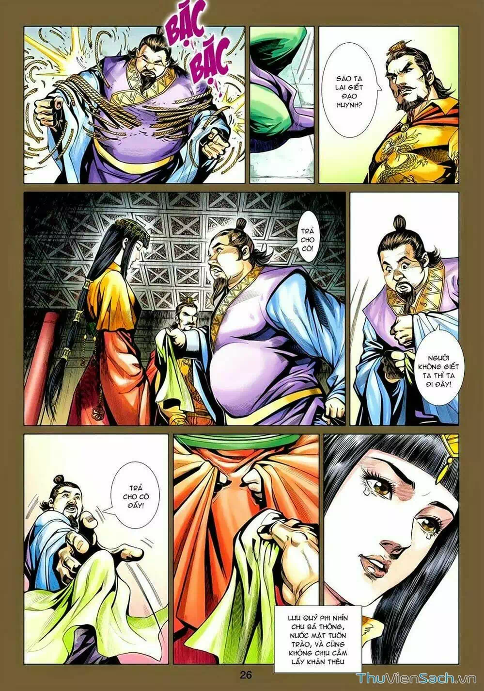 Truyện Tranh Anh Hùng Xạ Điêu - Manhua trang 4