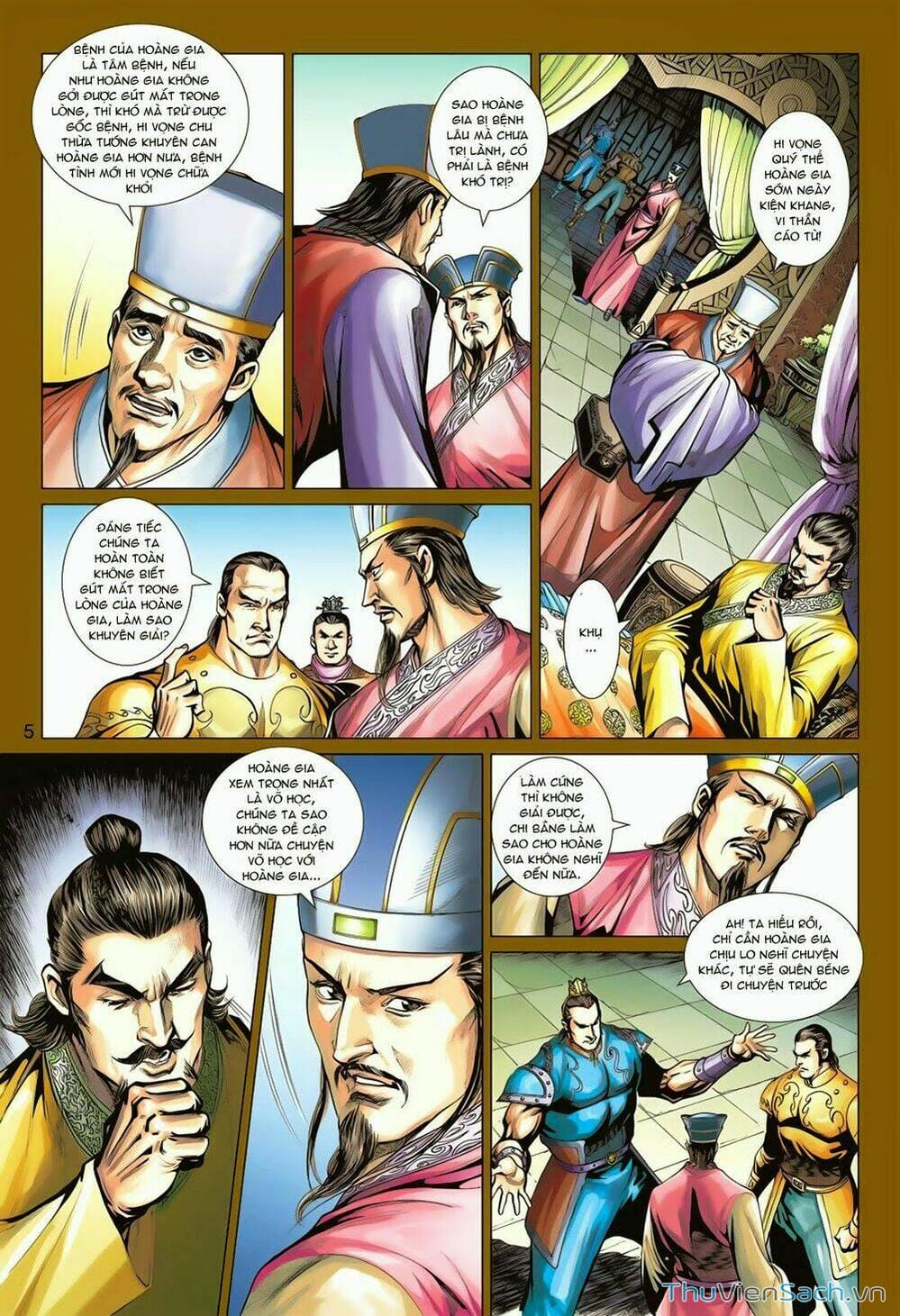 Truyện Tranh Anh Hùng Xạ Điêu - Manhua trang 4
