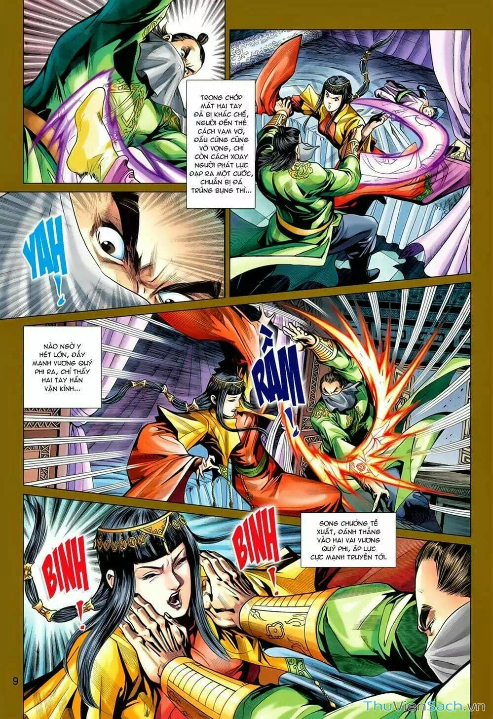 Truyện Tranh Anh Hùng Xạ Điêu - Manhua trang 4