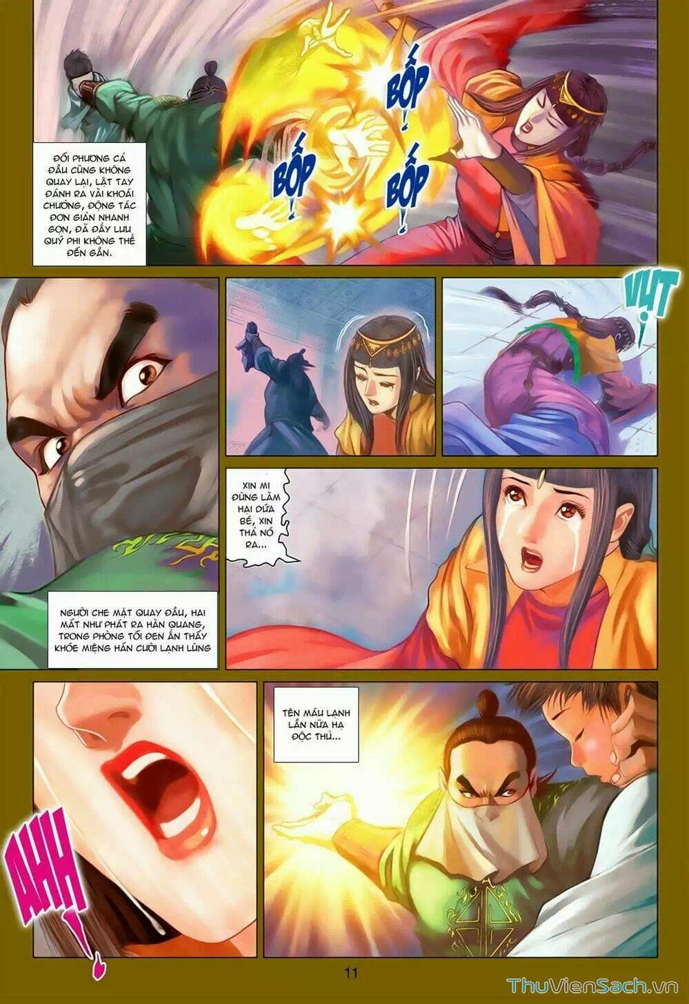Truyện Tranh Anh Hùng Xạ Điêu - Manhua trang 4