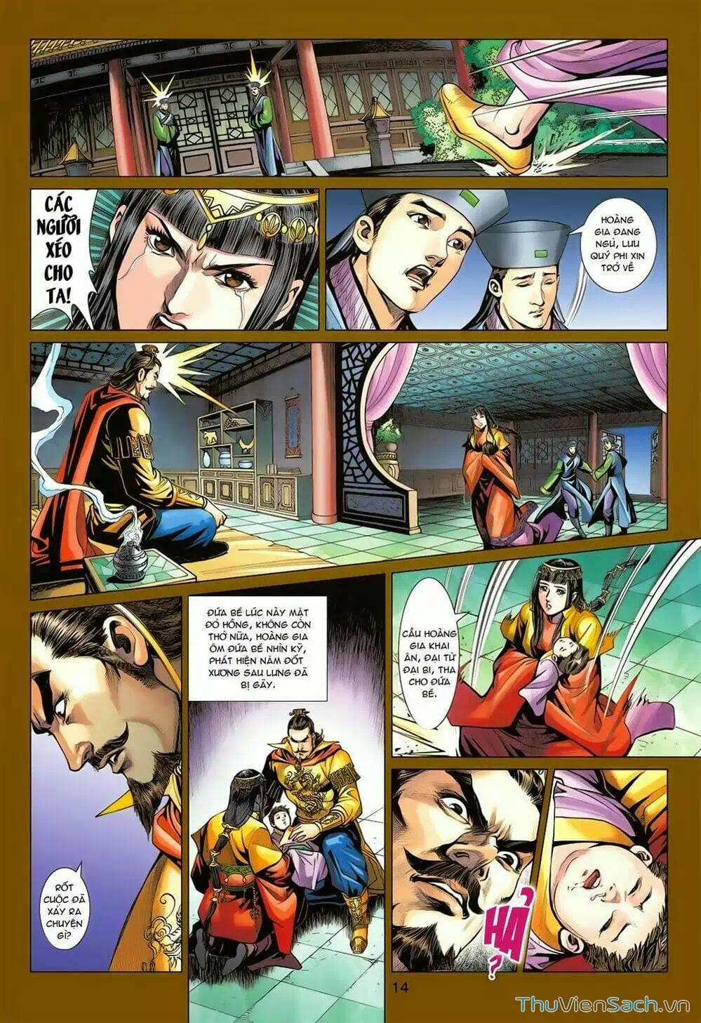 Truyện Tranh Anh Hùng Xạ Điêu - Manhua trang 4