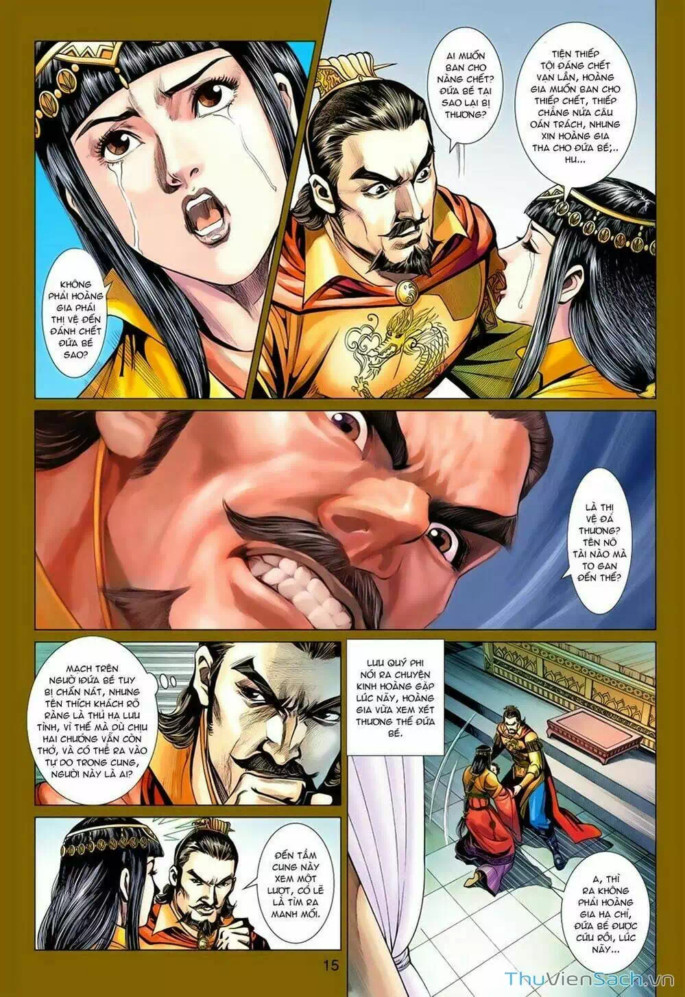 Truyện Tranh Anh Hùng Xạ Điêu - Manhua trang 4