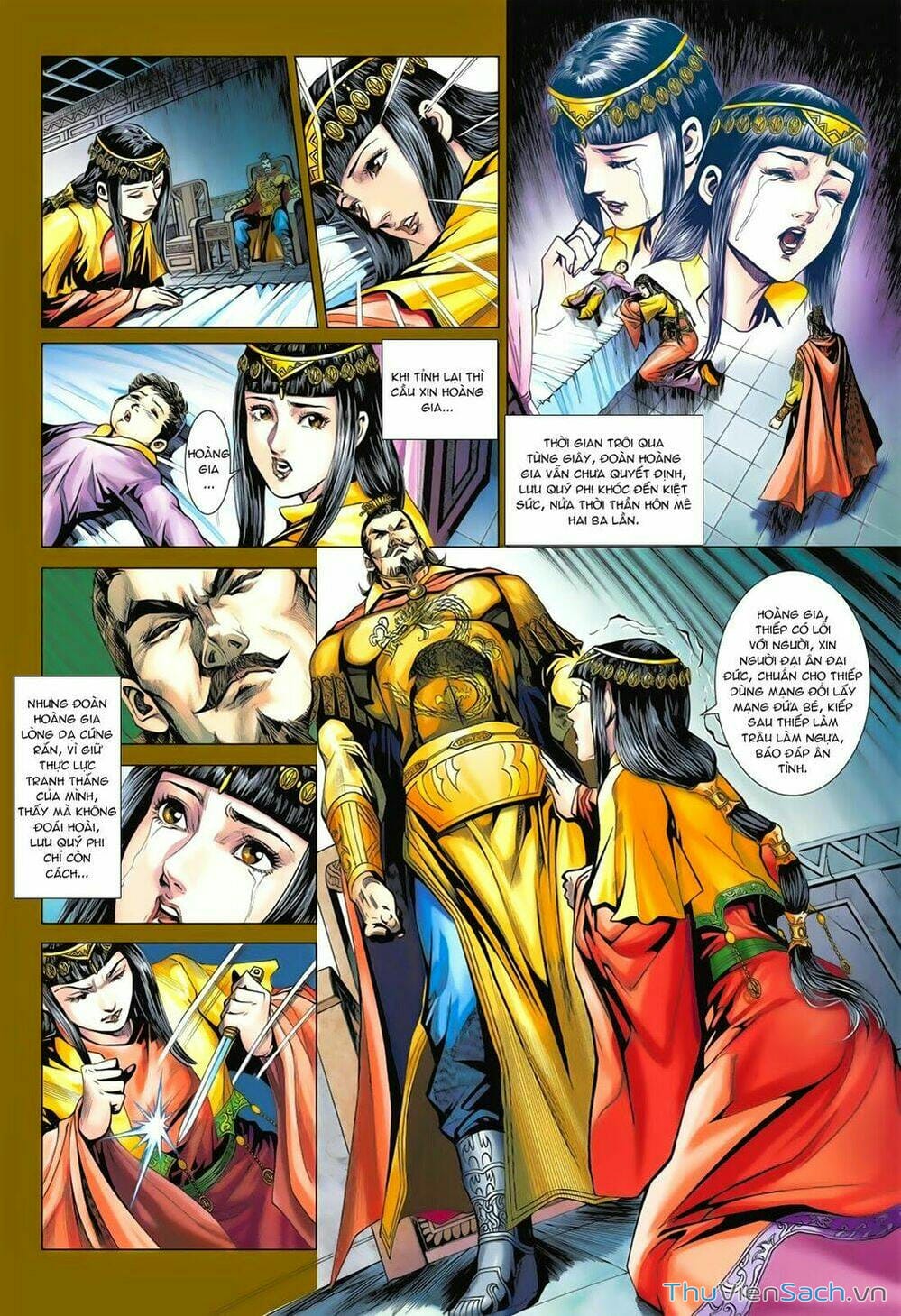 Truyện Tranh Anh Hùng Xạ Điêu - Manhua trang 4