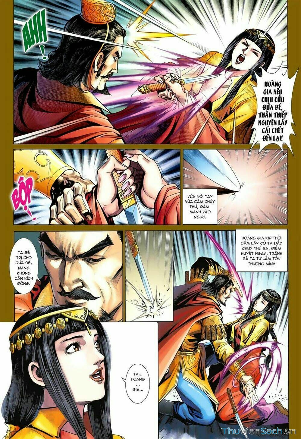 Truyện Tranh Anh Hùng Xạ Điêu - Manhua trang 4