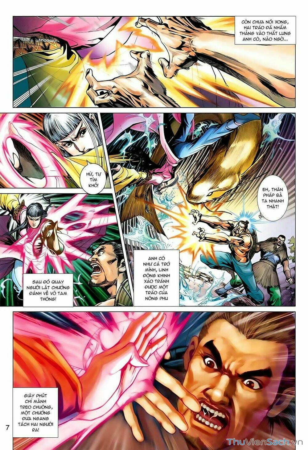 Truyện Tranh Anh Hùng Xạ Điêu - Manhua trang 4