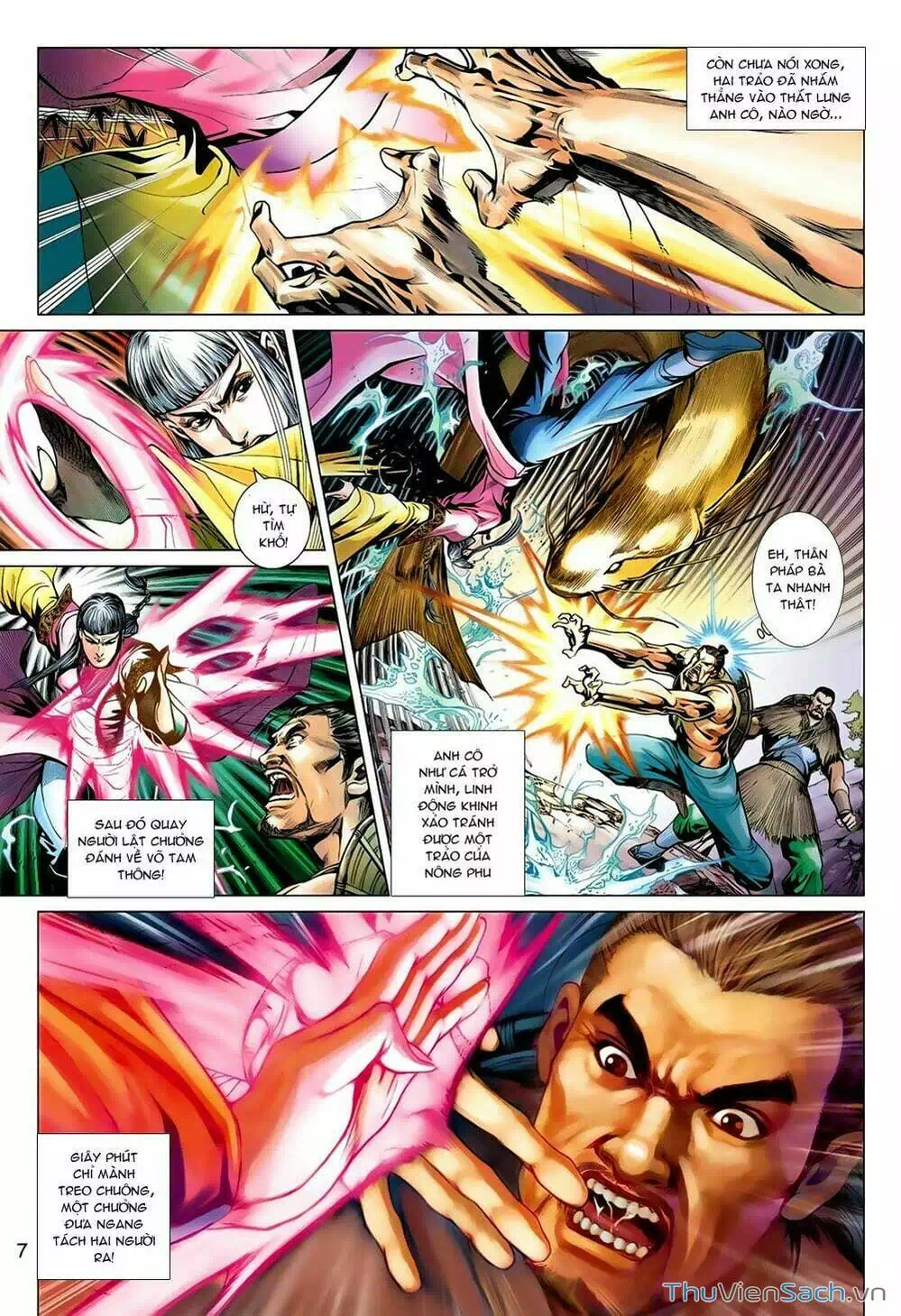 Truyện Tranh Anh Hùng Xạ Điêu - Manhua trang 4