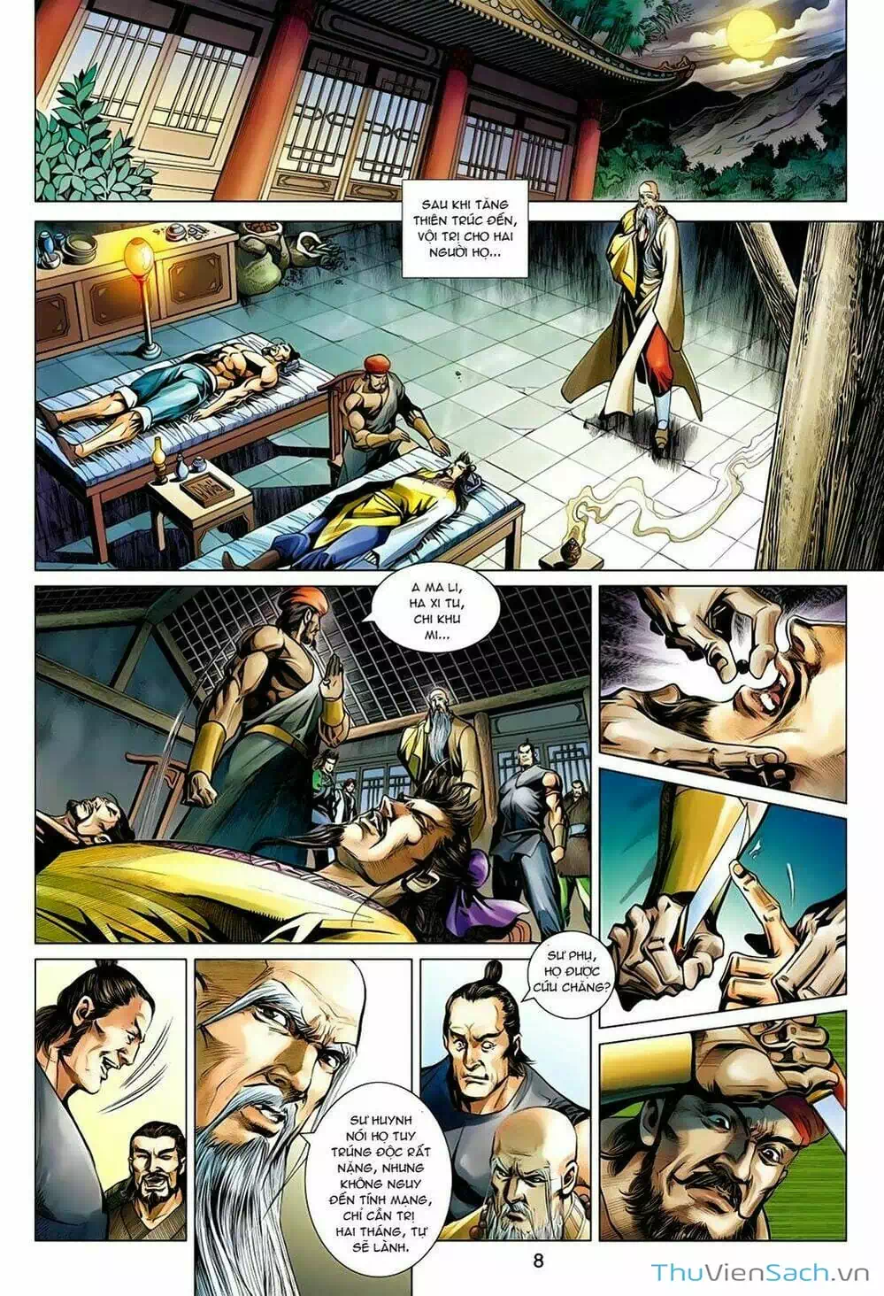 Truyện Tranh Anh Hùng Xạ Điêu - Manhua trang 4