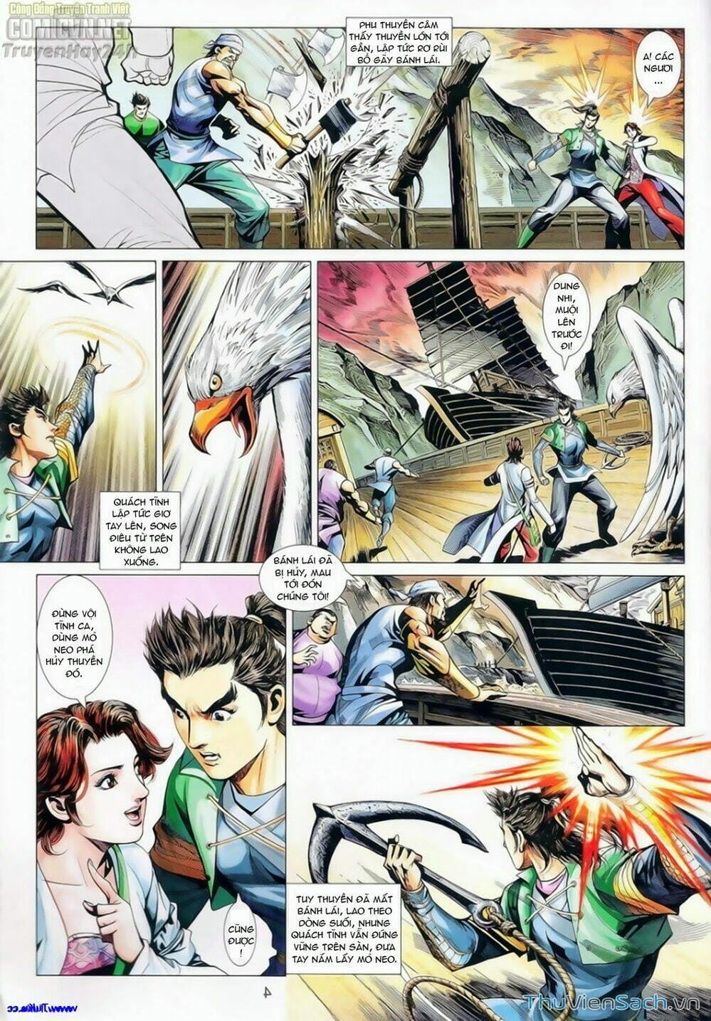 Truyện Tranh Anh Hùng Xạ Điêu - Manhua trang 4