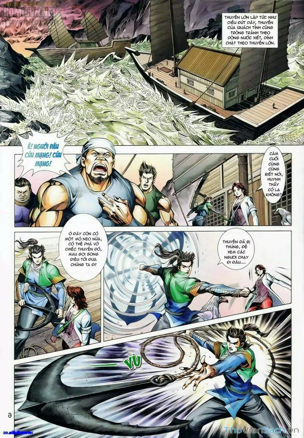 Truyện Tranh Anh Hùng Xạ Điêu - Manhua trang 4