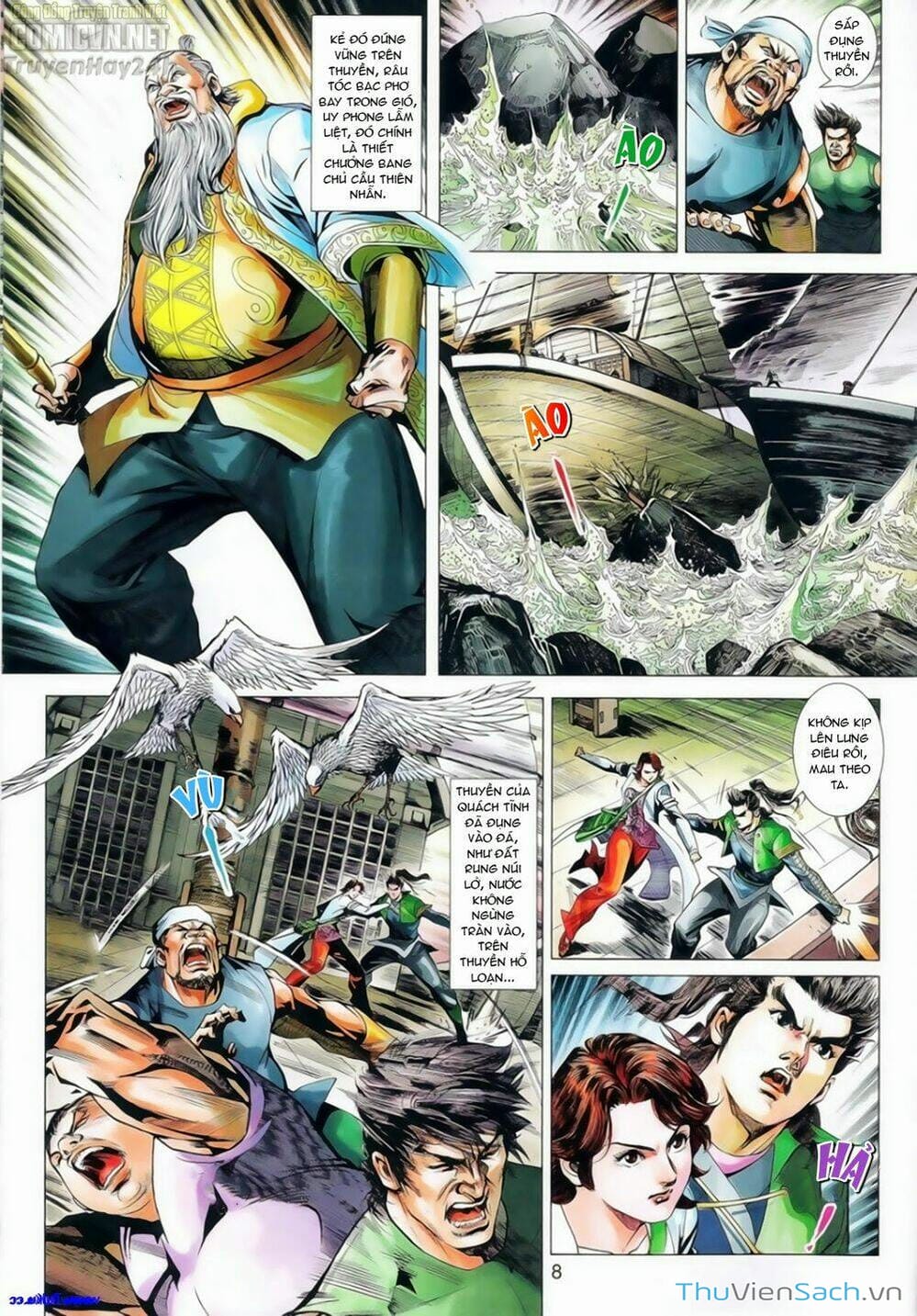 Truyện Tranh Anh Hùng Xạ Điêu - Manhua trang 4