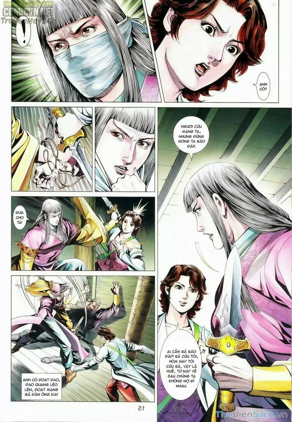 Truyện Tranh Anh Hùng Xạ Điêu - Manhua trang 4