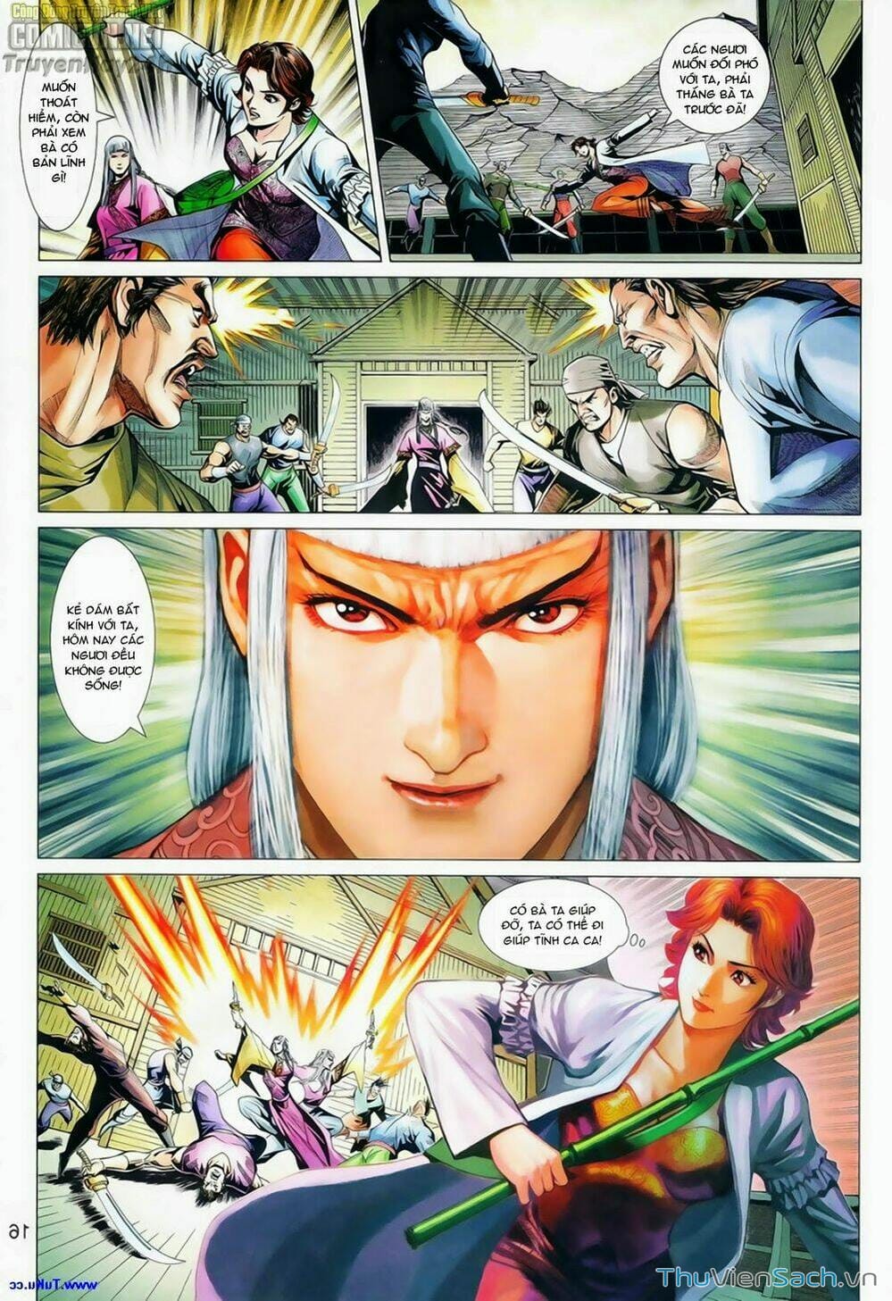 Truyện Tranh Anh Hùng Xạ Điêu - Manhua trang 4