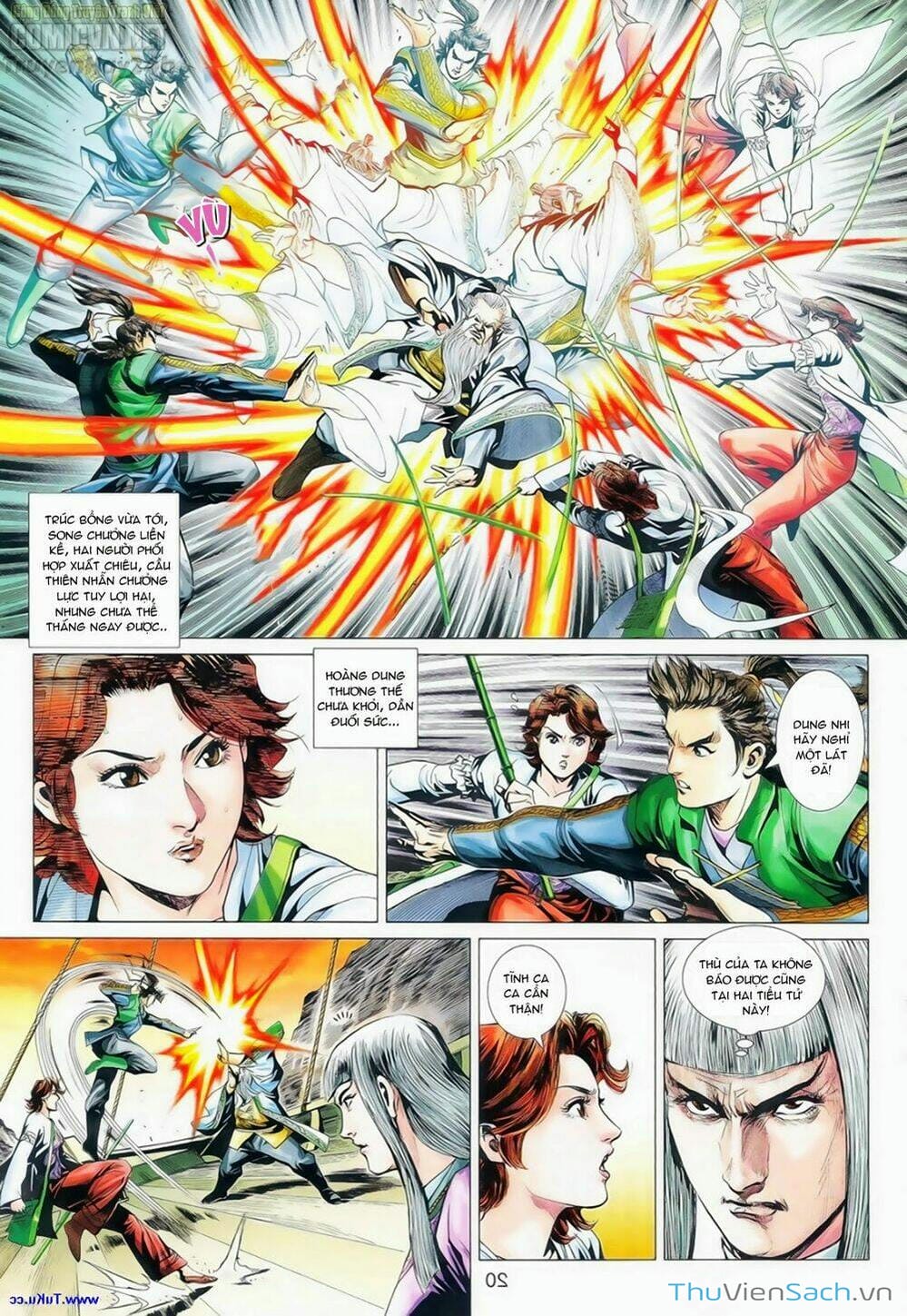 Truyện Tranh Anh Hùng Xạ Điêu - Manhua trang 4