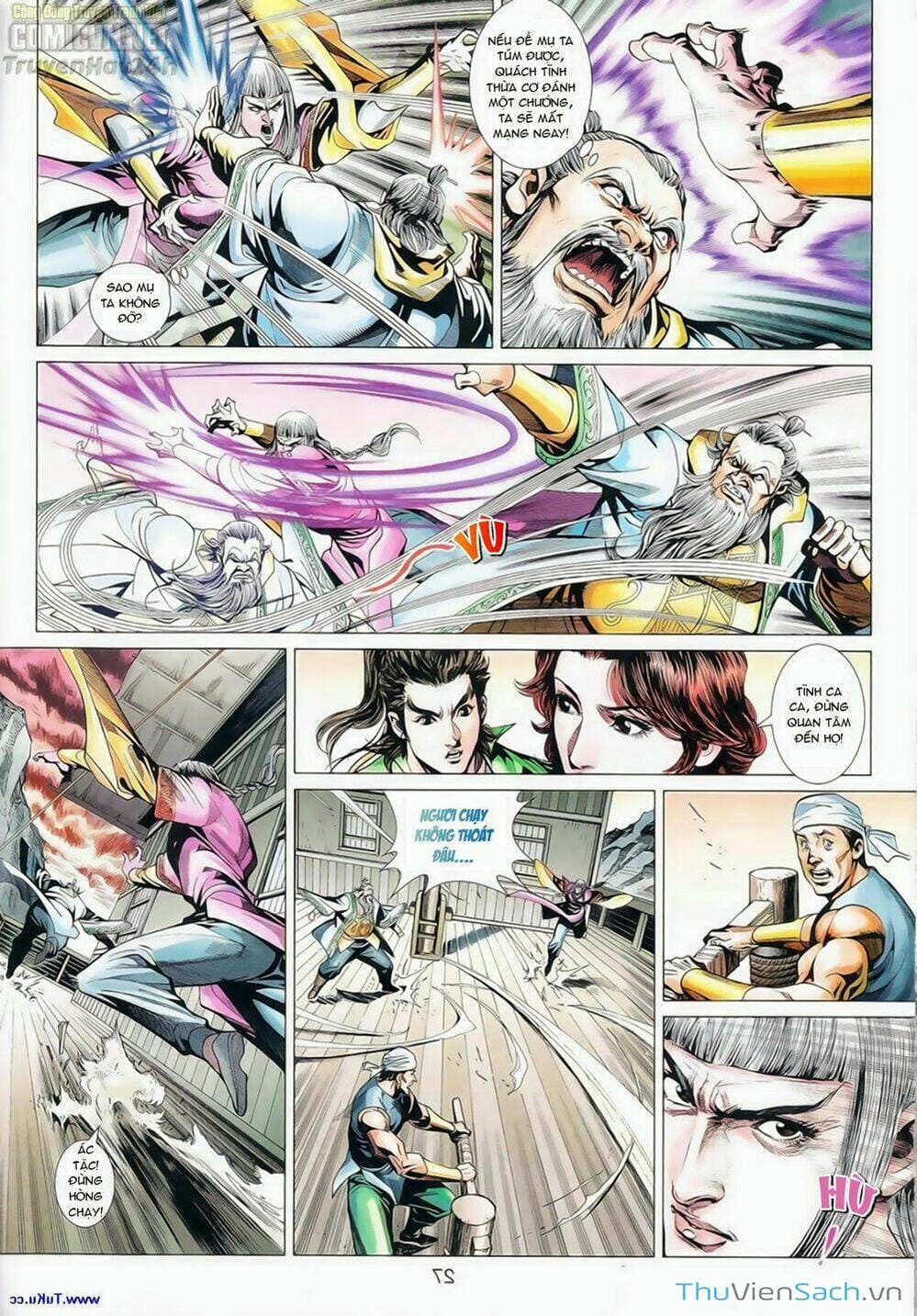 Truyện Tranh Anh Hùng Xạ Điêu - Manhua trang 4