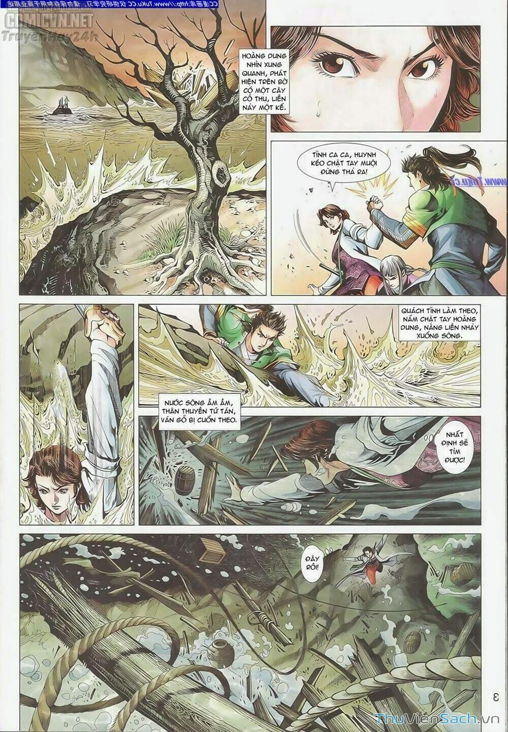 Truyện Tranh Anh Hùng Xạ Điêu - Manhua trang 4