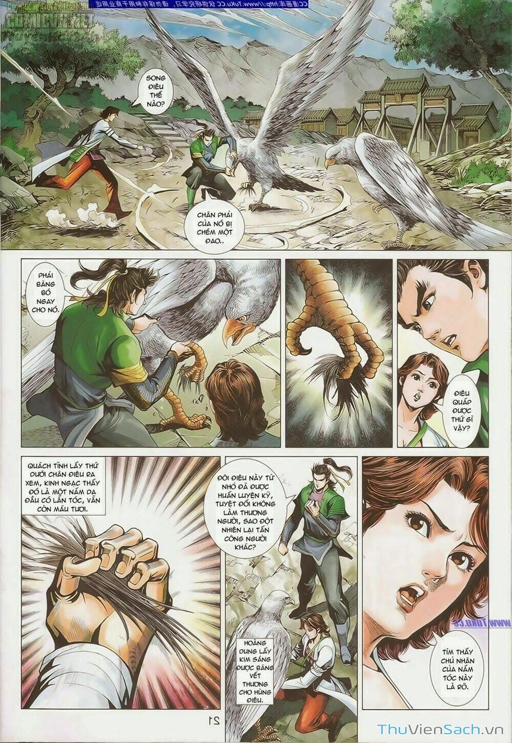 Truyện Tranh Anh Hùng Xạ Điêu - Manhua trang 4