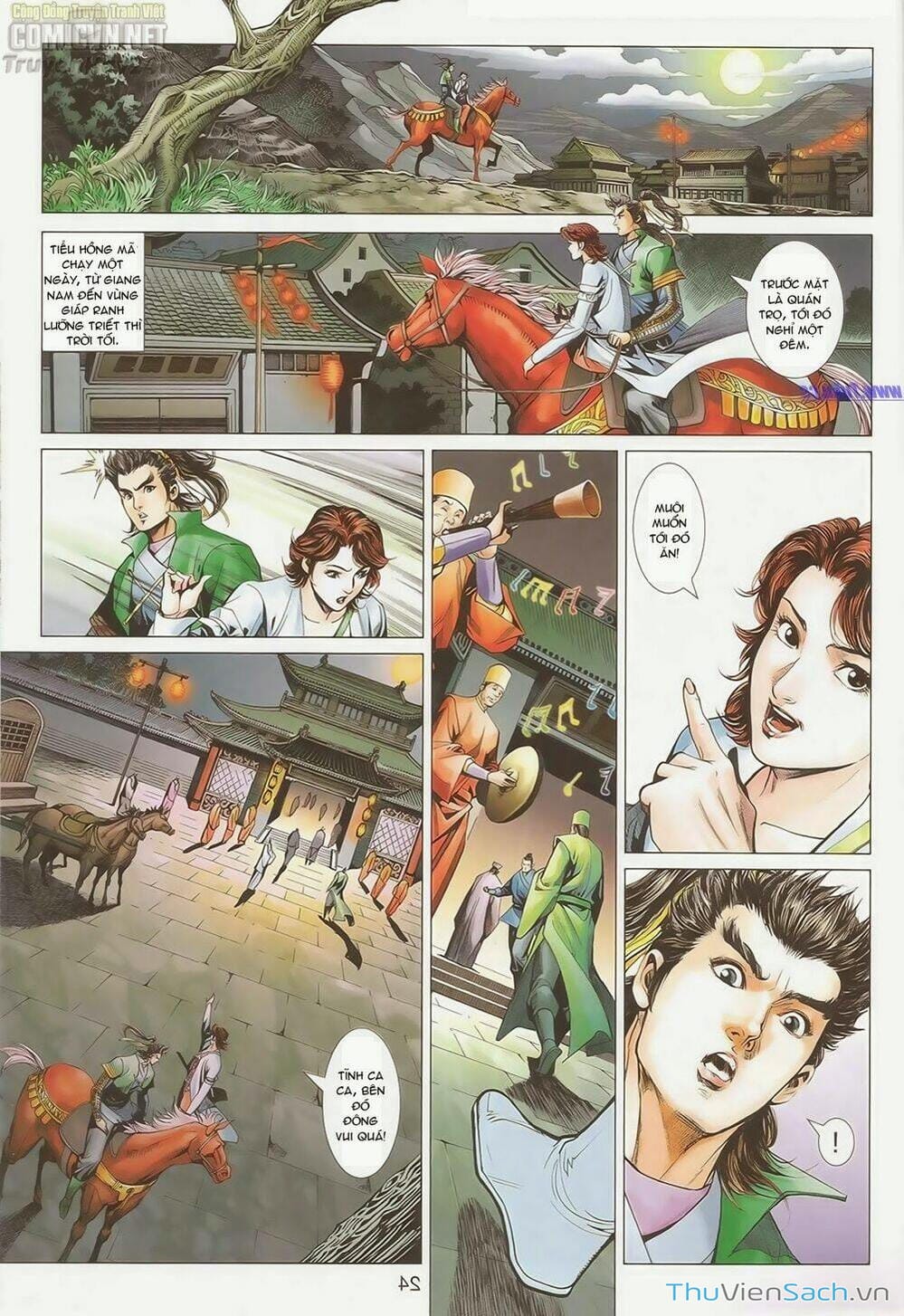 Truyện Tranh Anh Hùng Xạ Điêu - Manhua trang 4