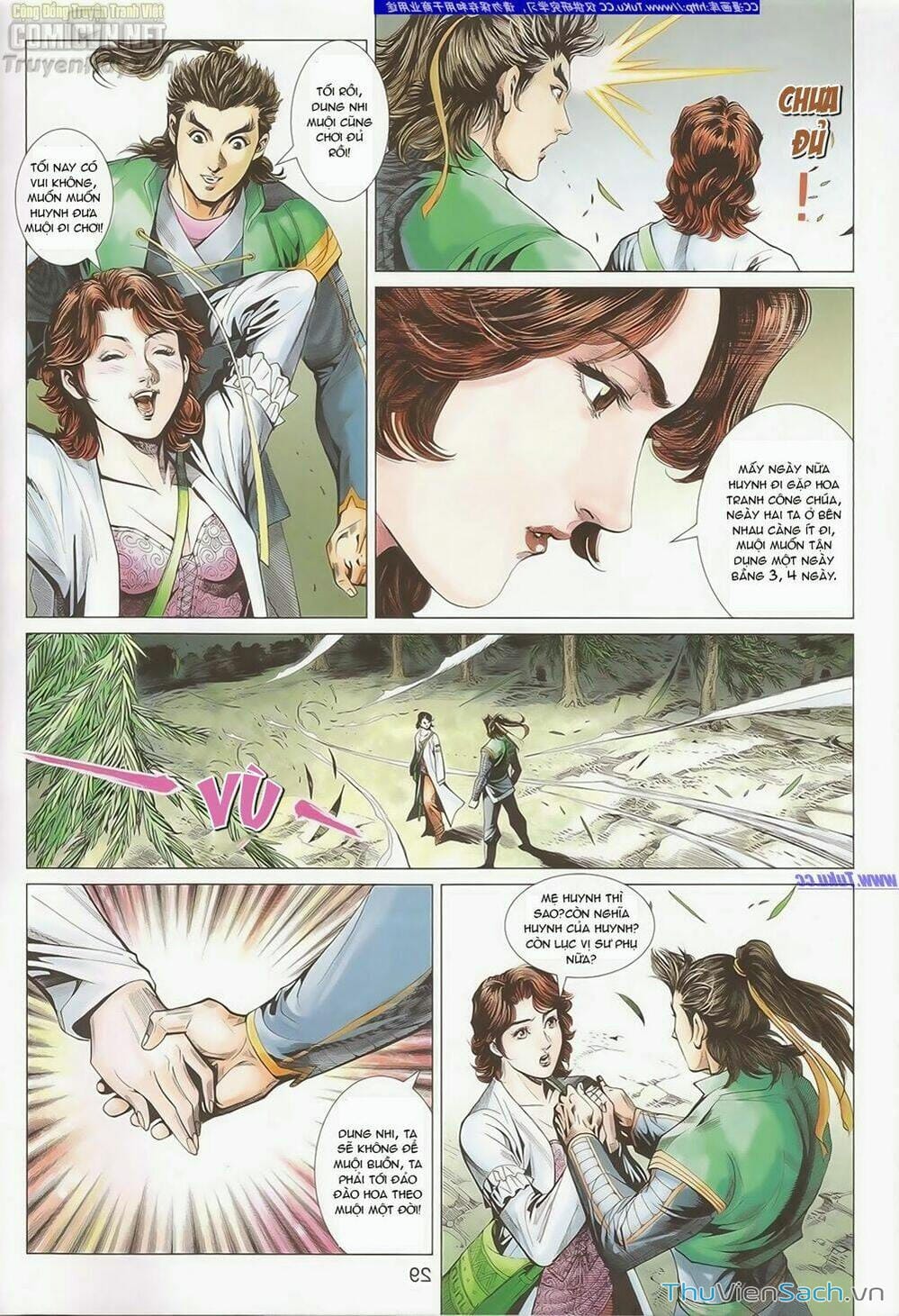 Truyện Tranh Anh Hùng Xạ Điêu - Manhua trang 4