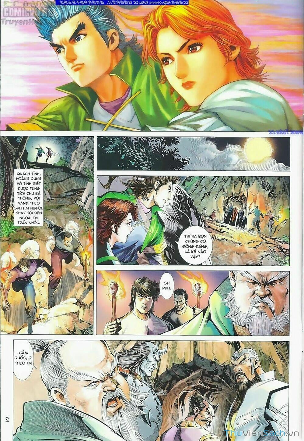 Truyện Tranh Anh Hùng Xạ Điêu - Manhua trang 4