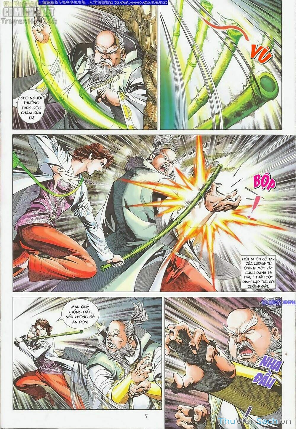 Truyện Tranh Anh Hùng Xạ Điêu - Manhua trang 4