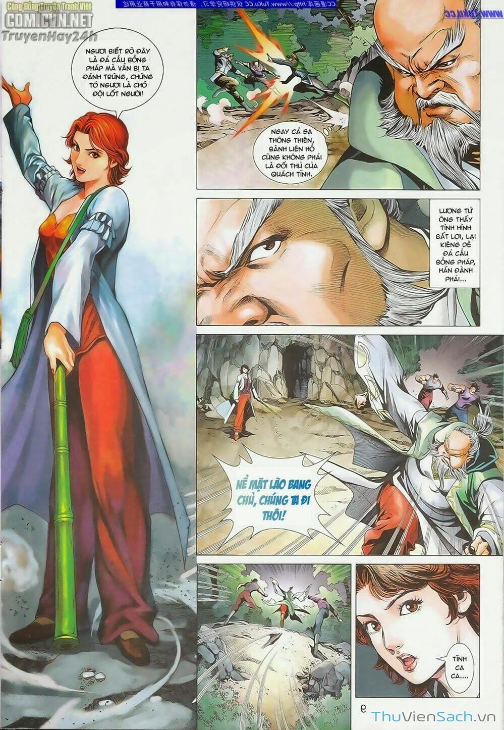 Truyện Tranh Anh Hùng Xạ Điêu - Manhua trang 4