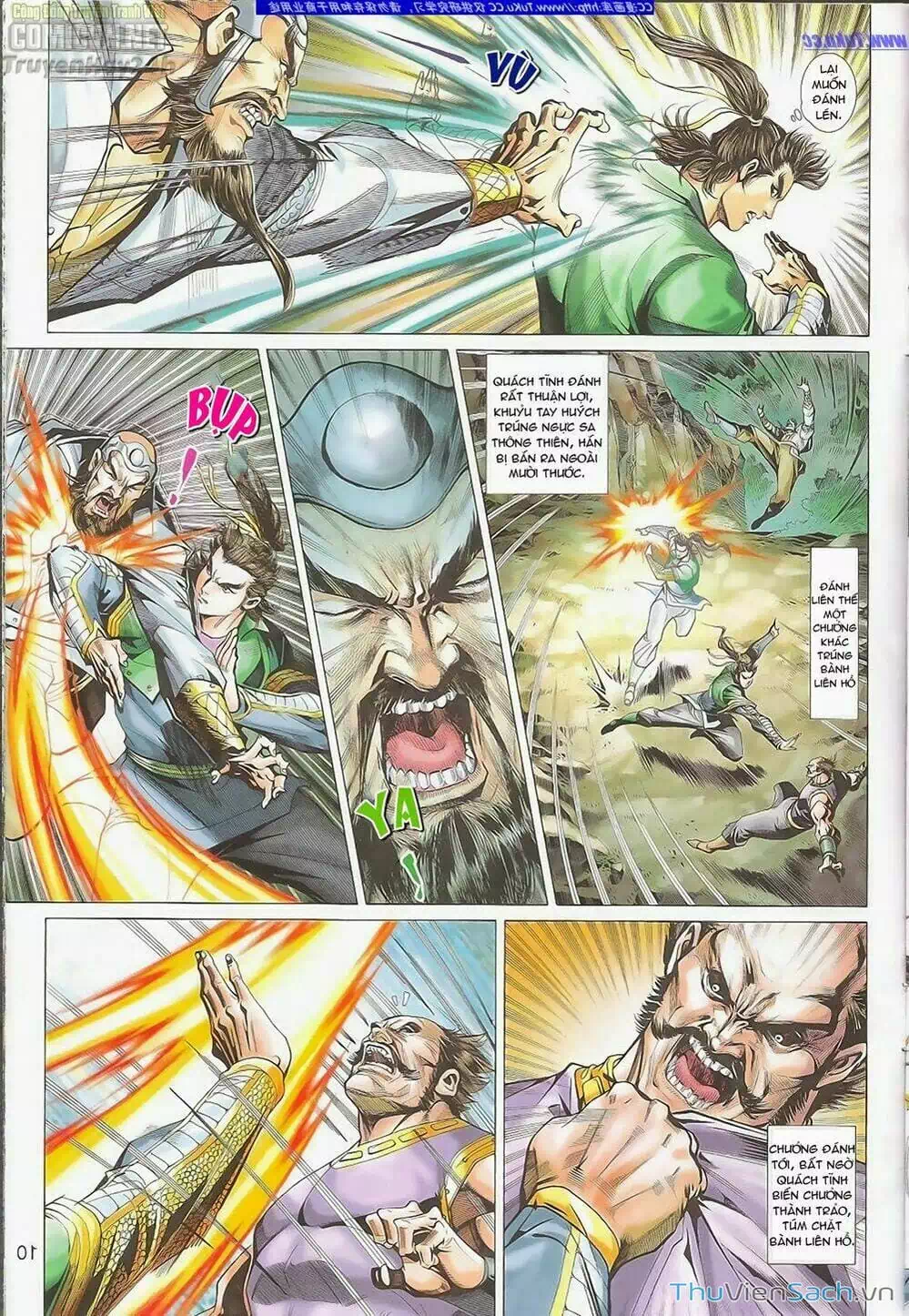 Truyện Tranh Anh Hùng Xạ Điêu - Manhua trang 4
