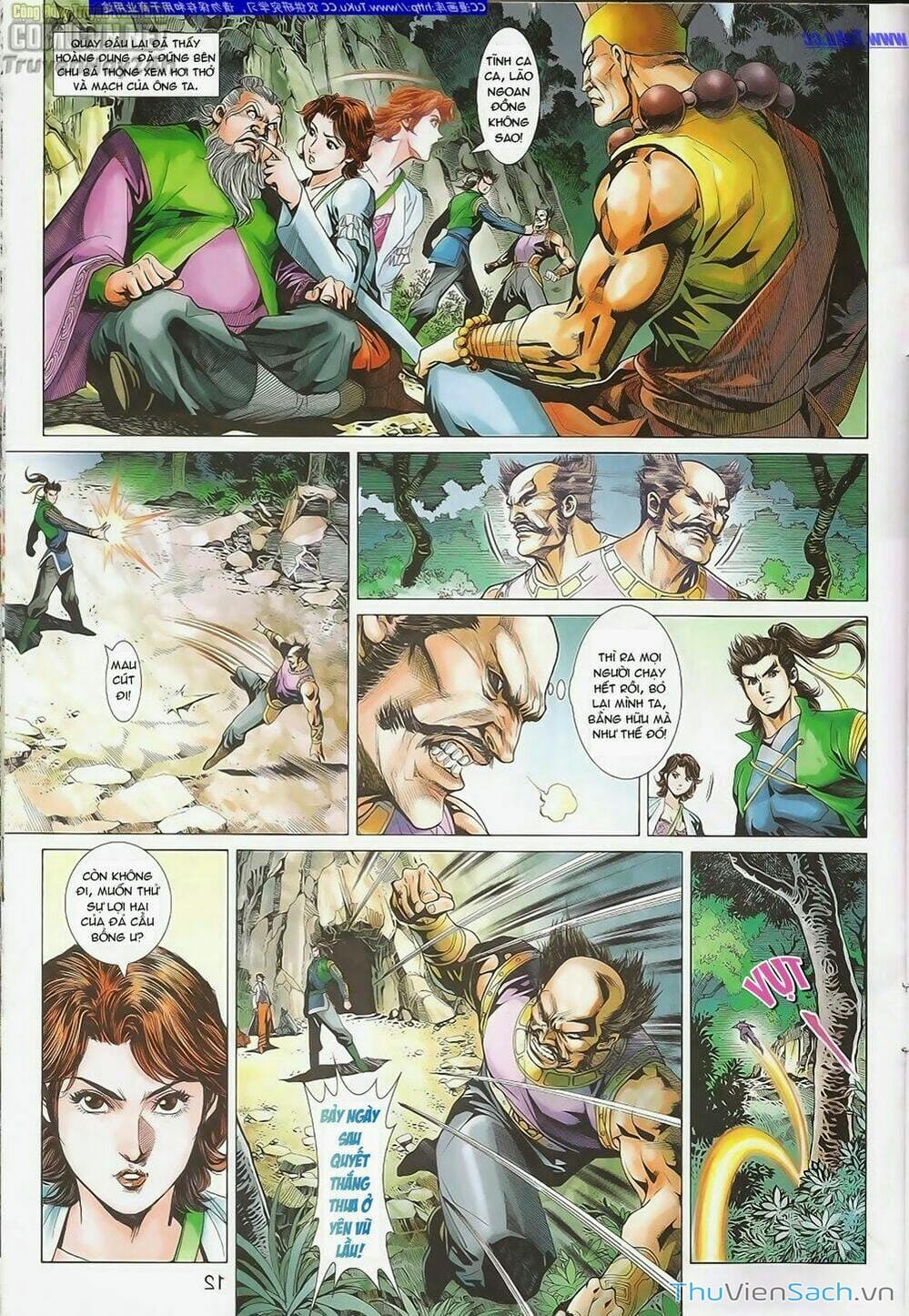 Truyện Tranh Anh Hùng Xạ Điêu - Manhua trang 4