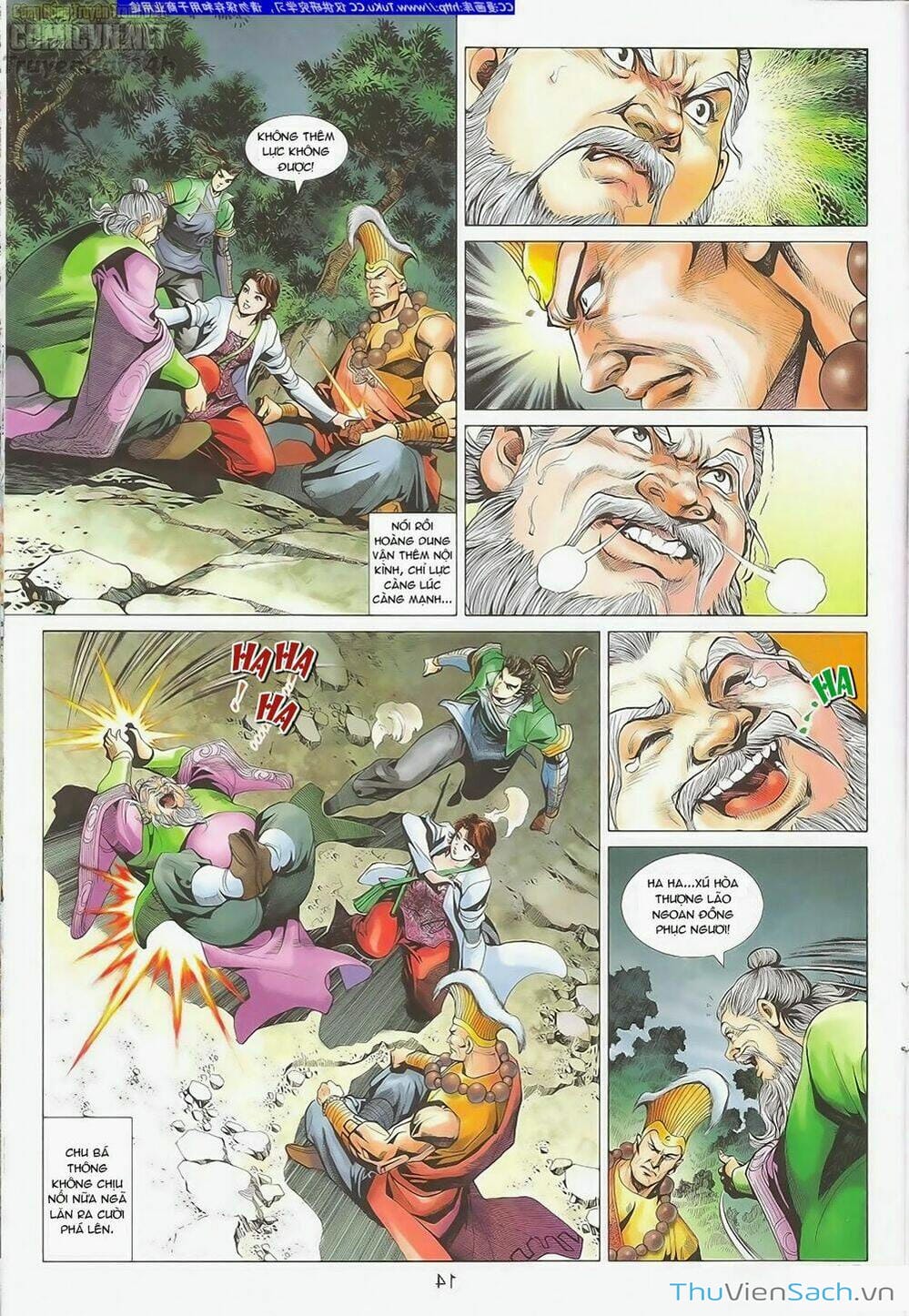 Truyện Tranh Anh Hùng Xạ Điêu - Manhua trang 4