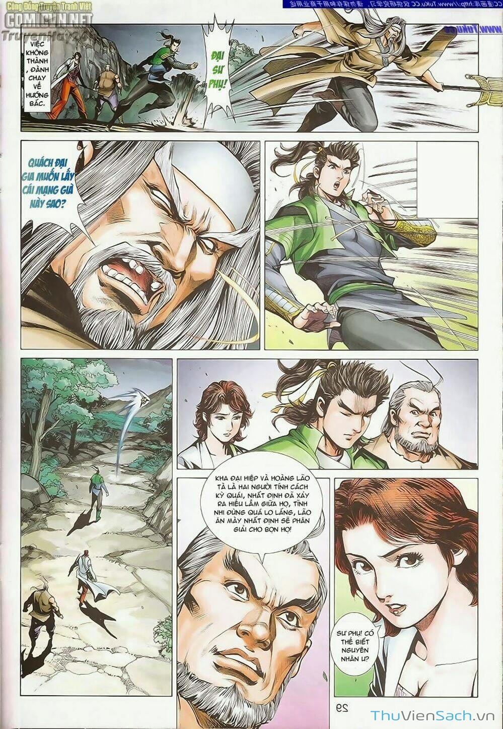 Truyện Tranh Anh Hùng Xạ Điêu - Manhua trang 4