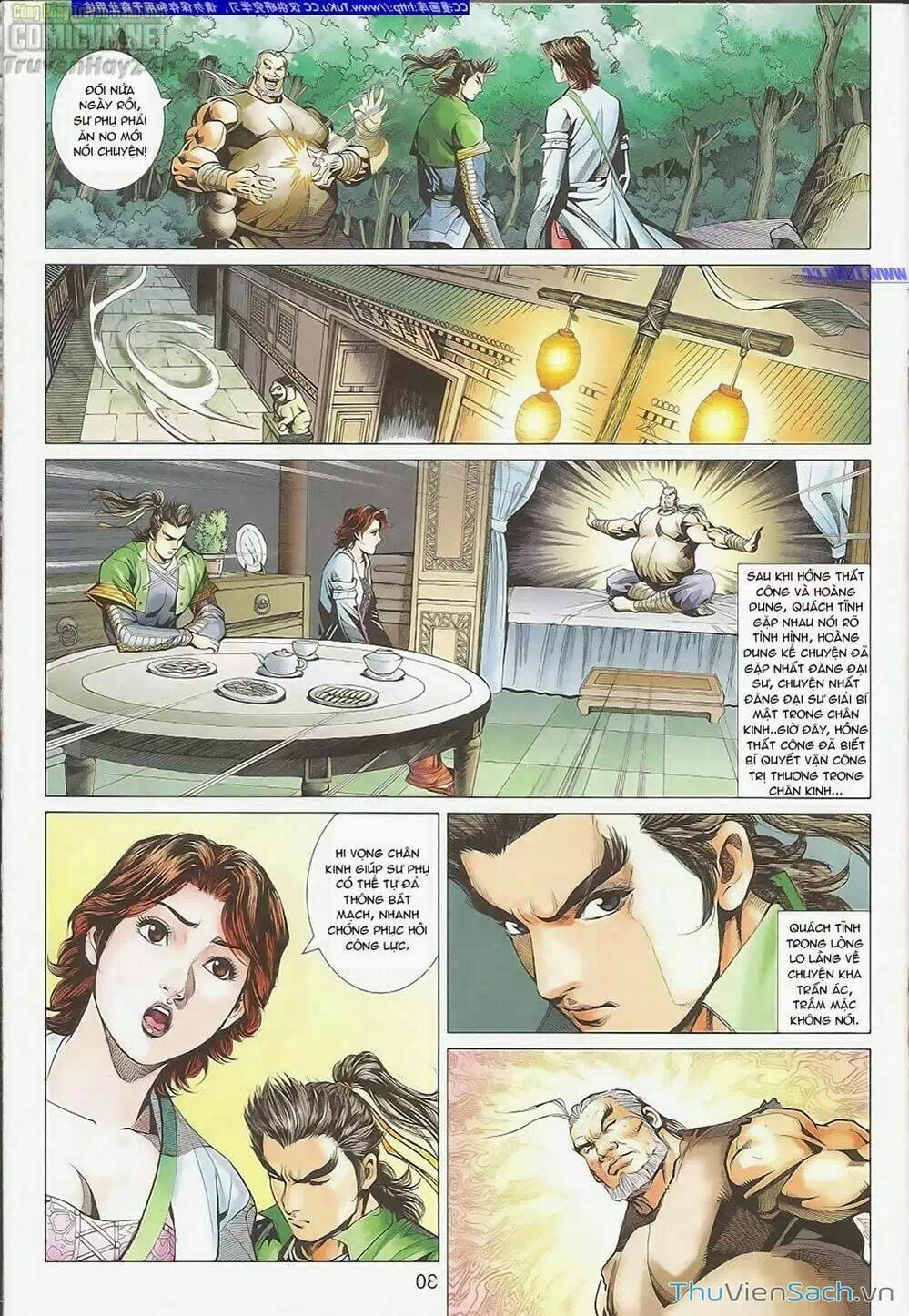 Truyện Tranh Anh Hùng Xạ Điêu - Manhua trang 4