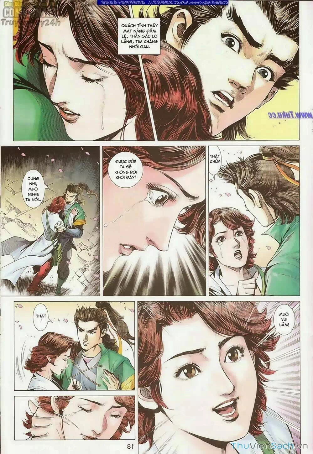 Truyện Tranh Anh Hùng Xạ Điêu - Manhua trang 4