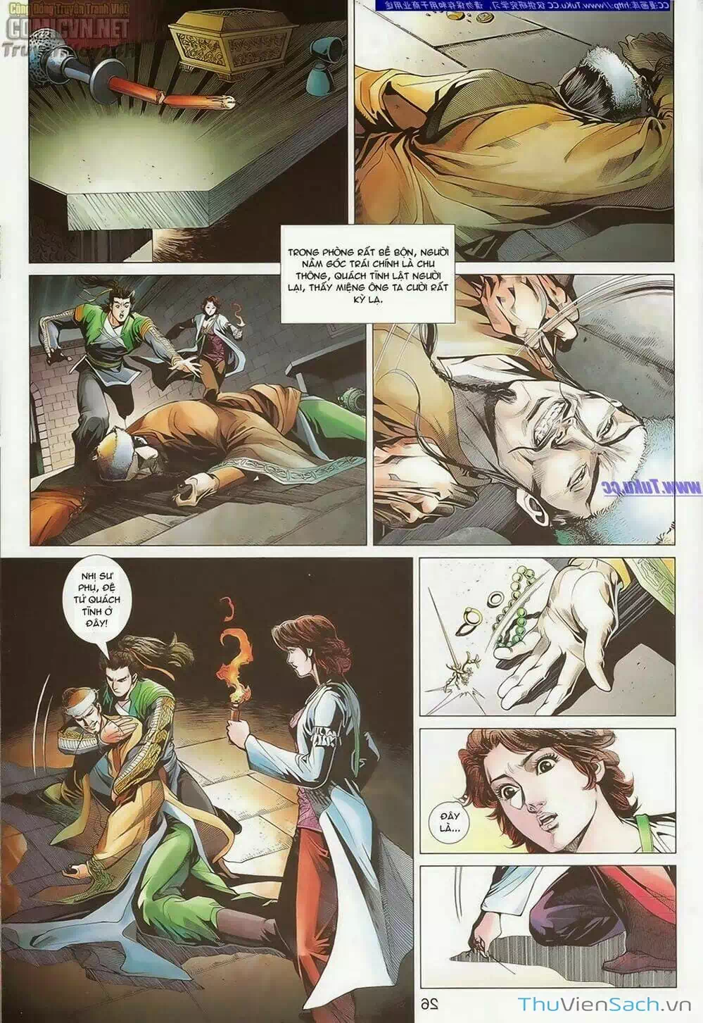 Truyện Tranh Anh Hùng Xạ Điêu - Manhua trang 4