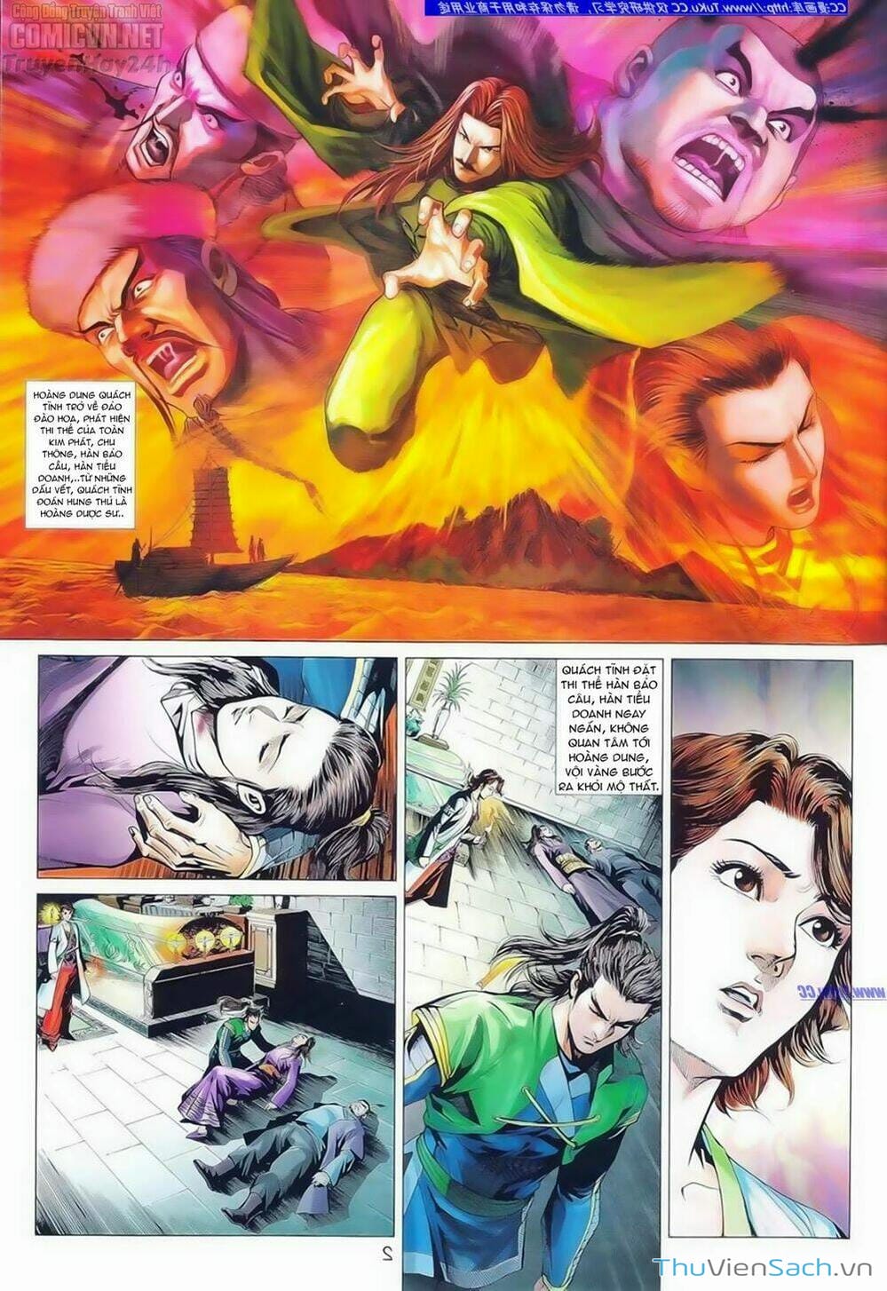 Truyện Tranh Anh Hùng Xạ Điêu - Manhua trang 4
